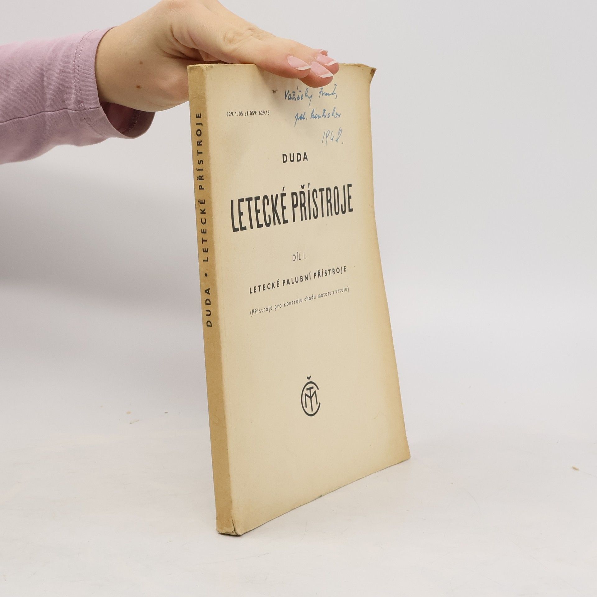 Letecké přístroje I. Díl