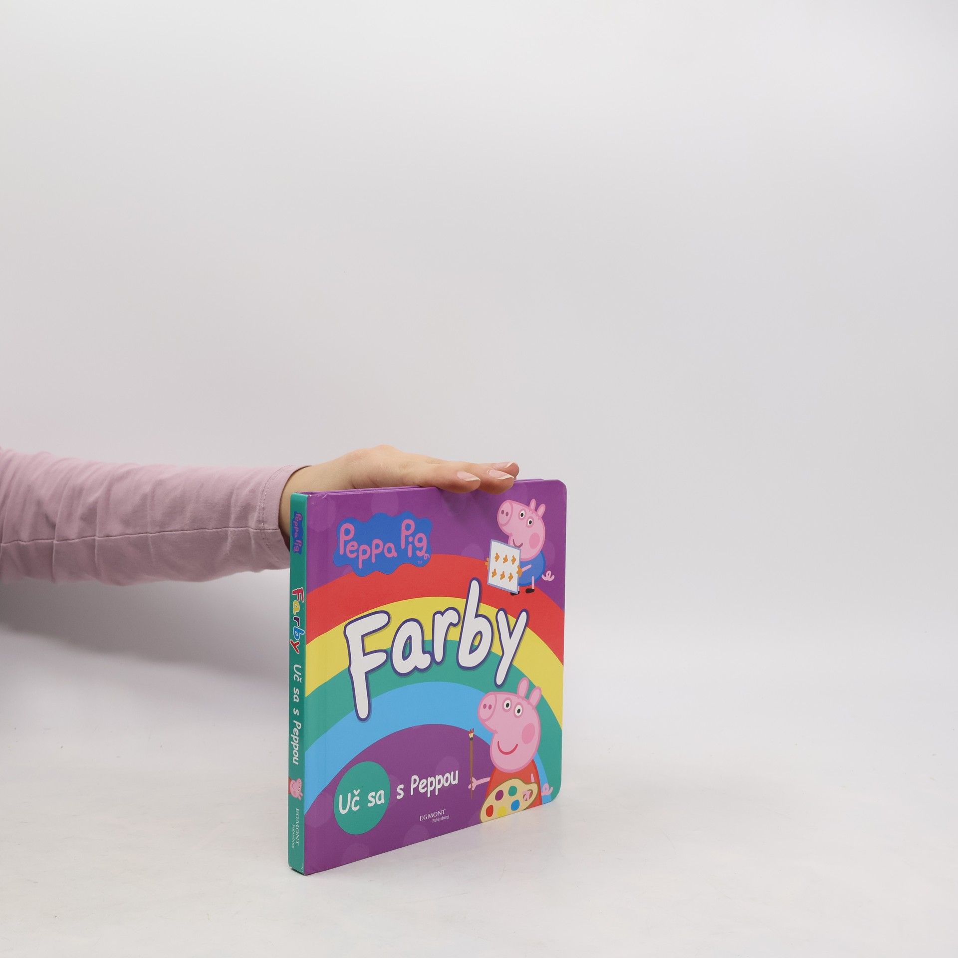 Collectif d'auteurs Farby Peppa Pig, uč sa s Peppou