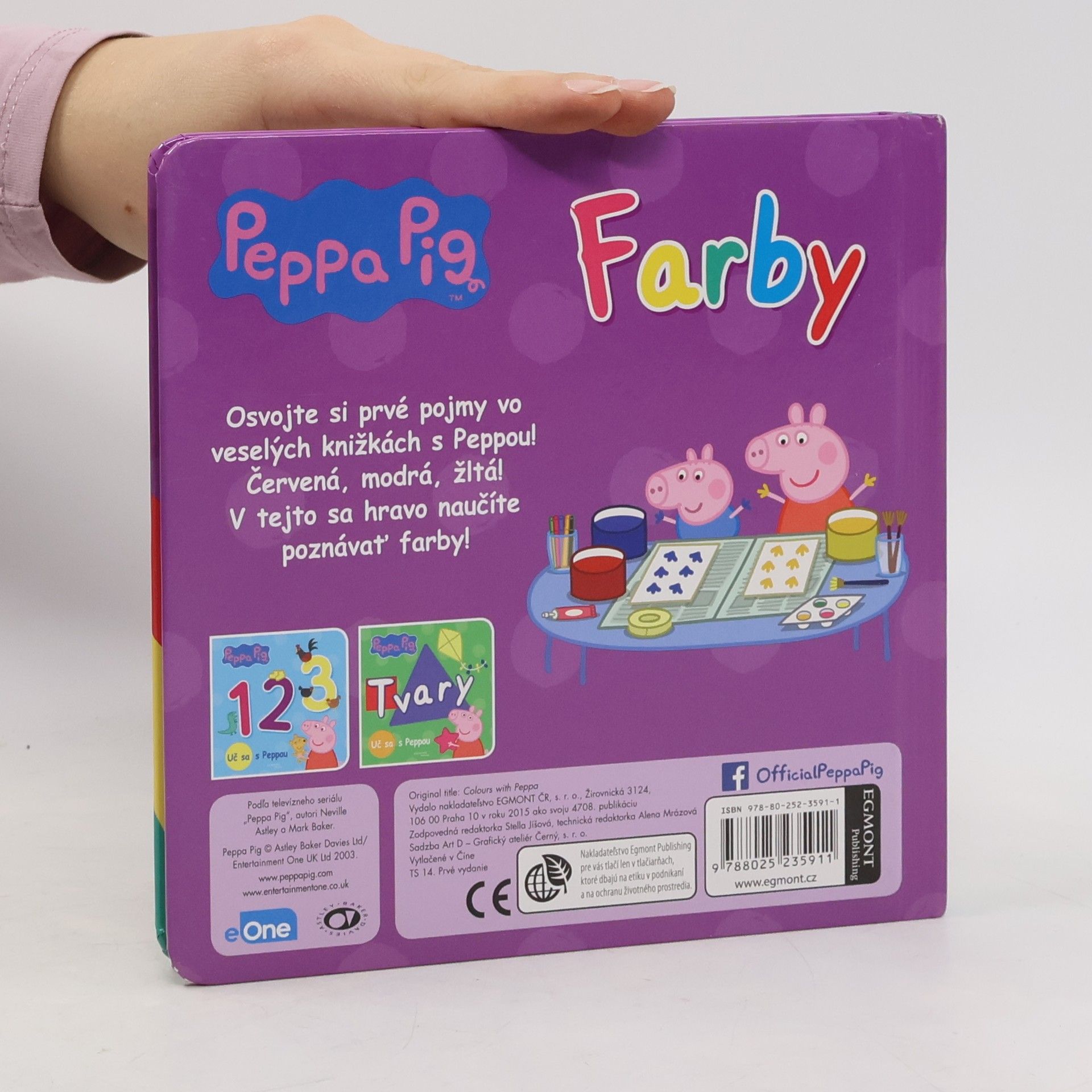 Autorenkollektiv Farby Peppa Pig, uč sa s Peppou
