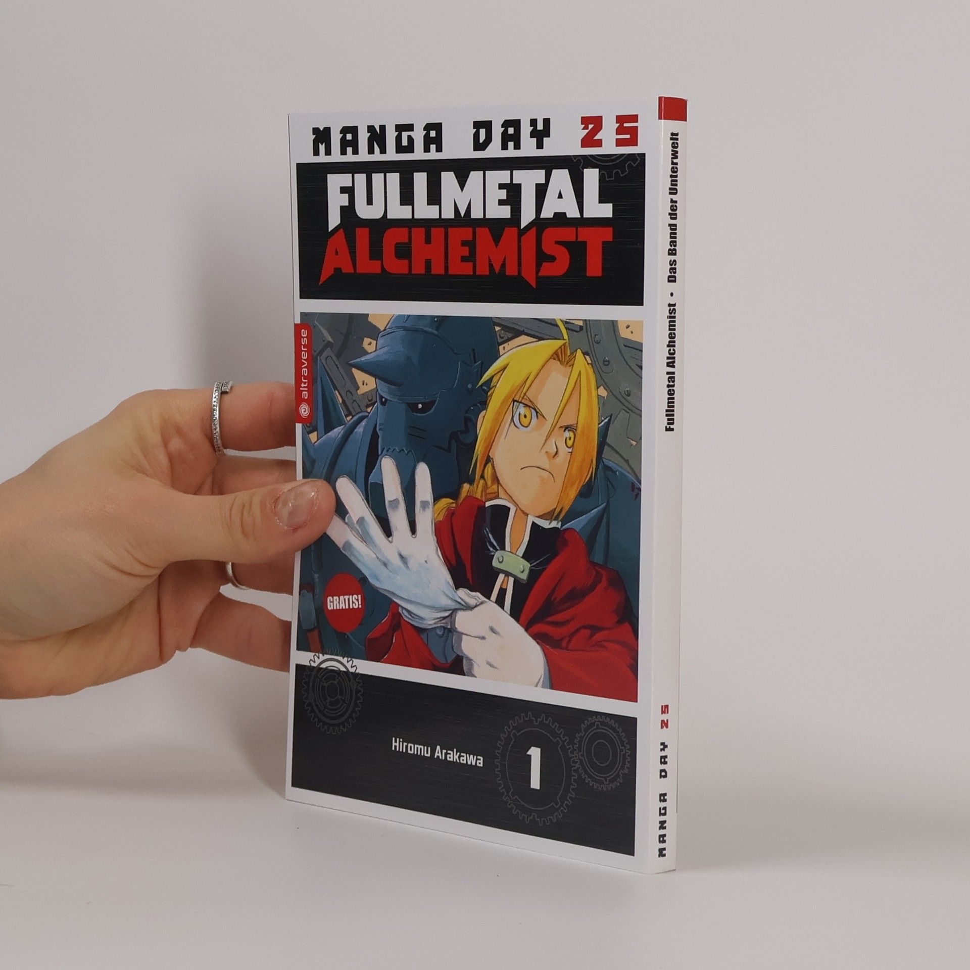 Hiromi Arakawa Manga Day 25. Fullmetal Alchemist 1