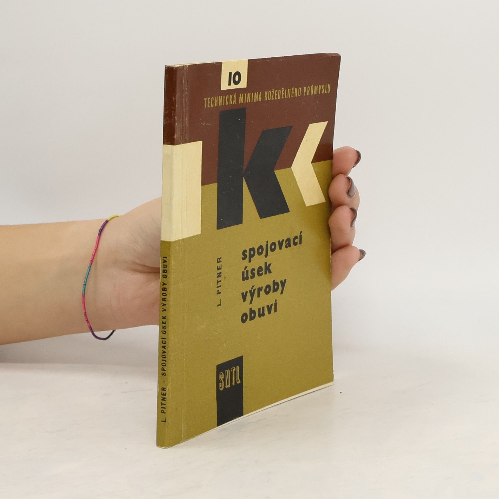 Ladislav Pitner Spojovací úsek výroby obuvi