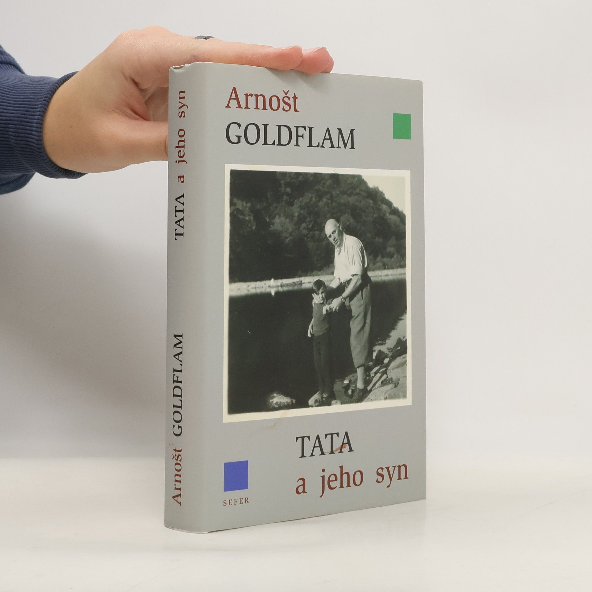 Arnošt Goldflam Tata a jeho syn