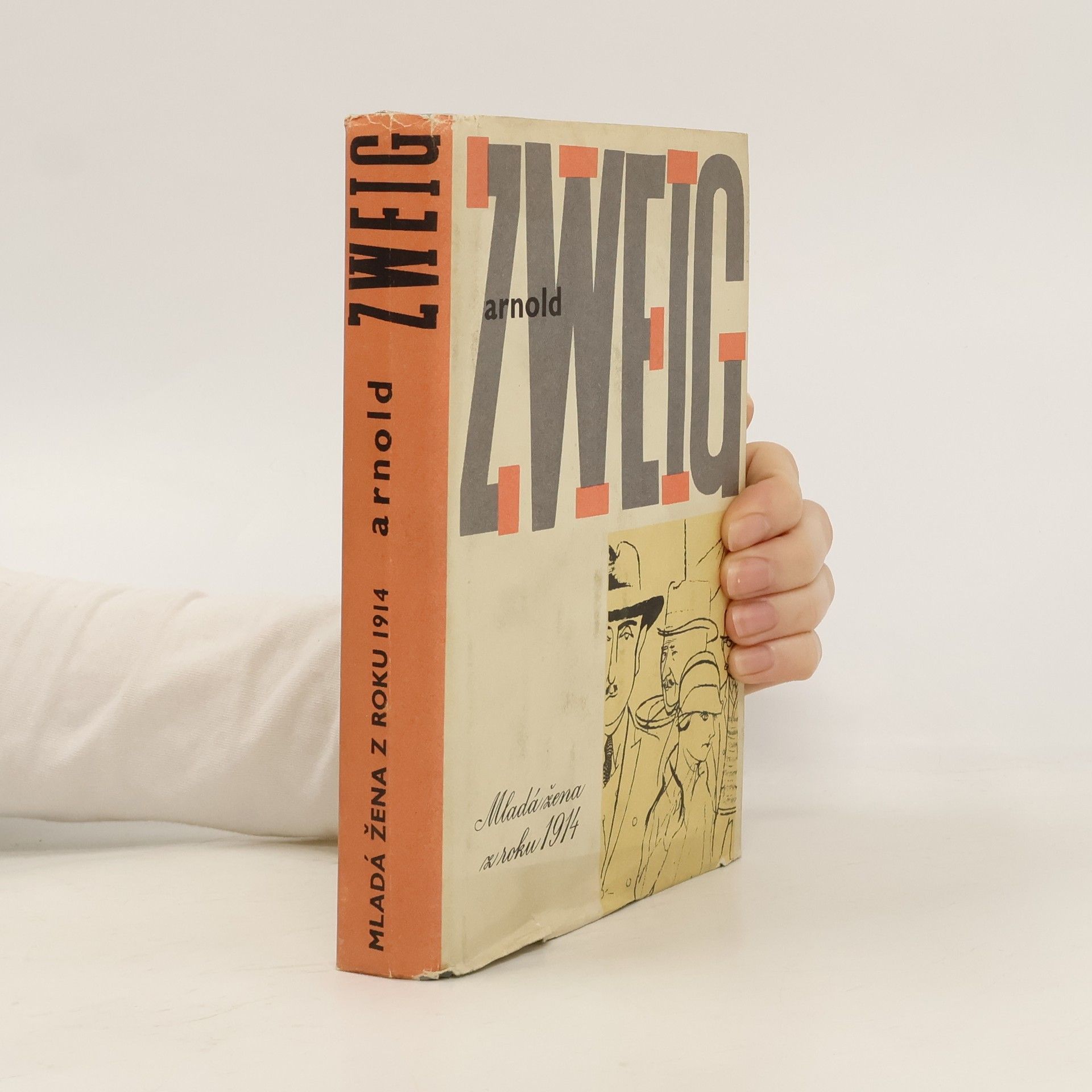 Arnold Zweig Mladá žena z roku 1914