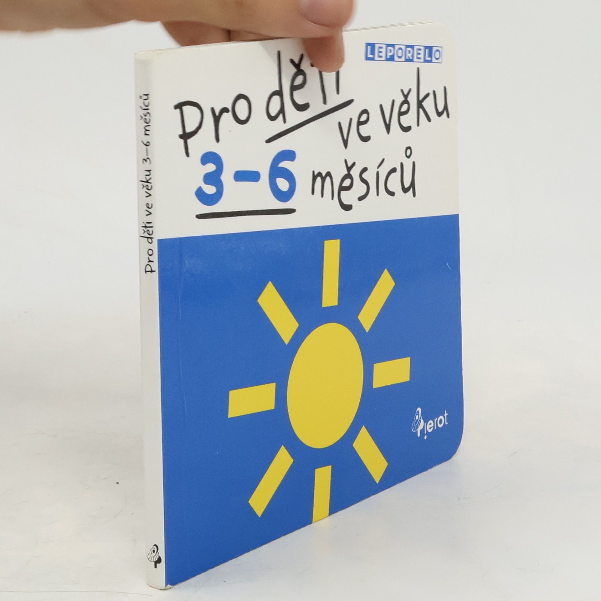 Jan Jiskra Leporelo pro děti ve věku 3-6 měsíců