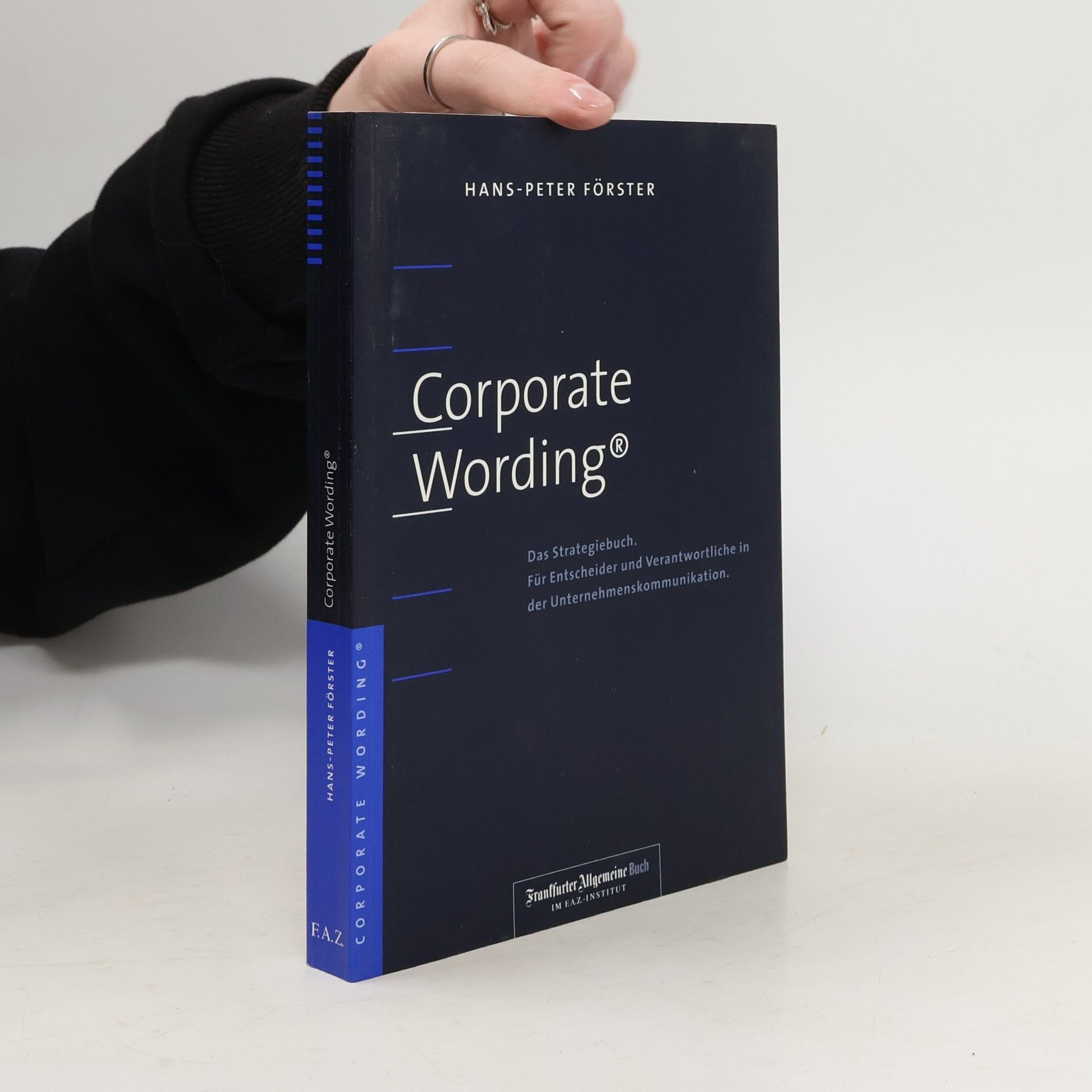 Hans-Peter Förster Corporate Wording