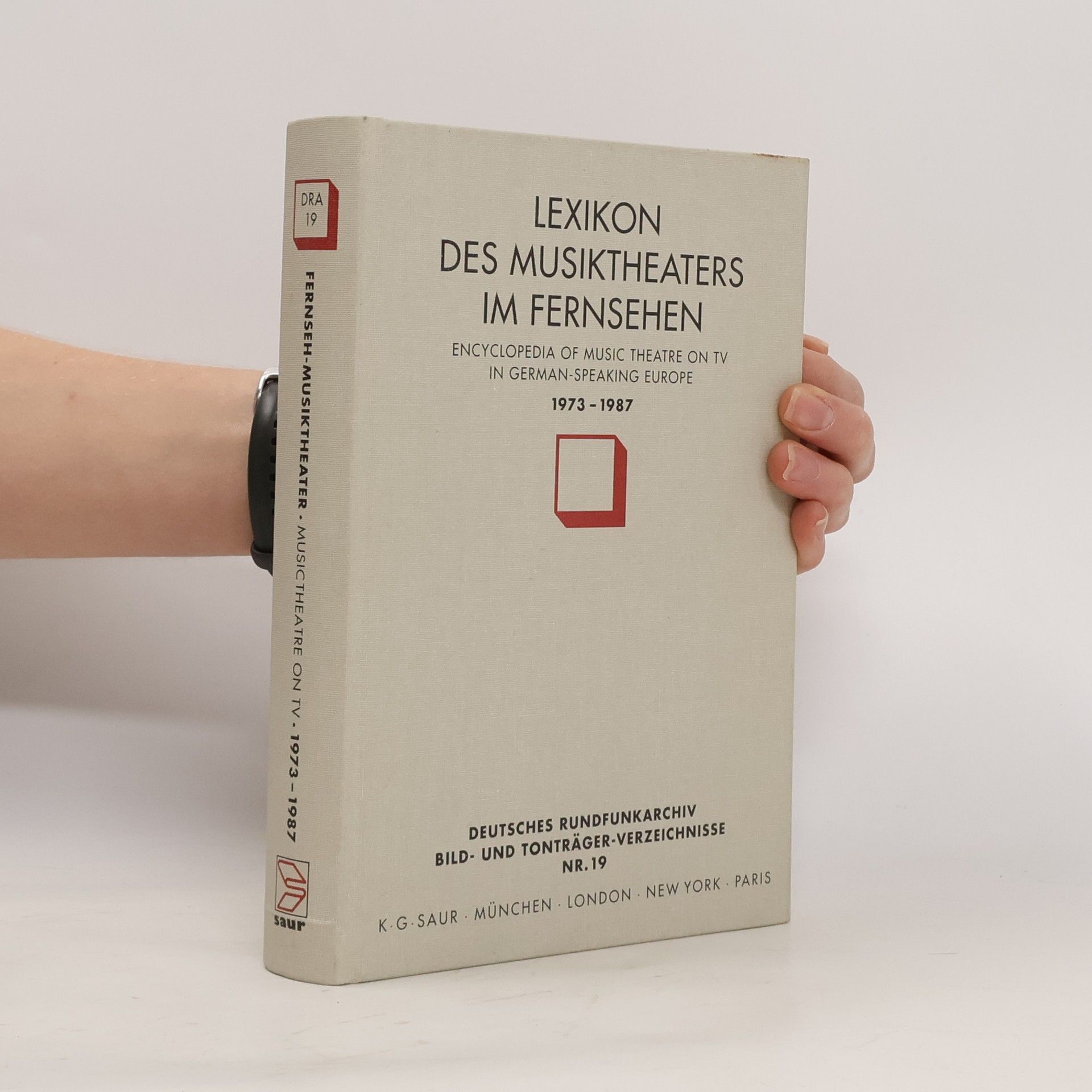 Achim Klünder Lexikon des Musiktheaters im Fernsehen 1973 - 1987