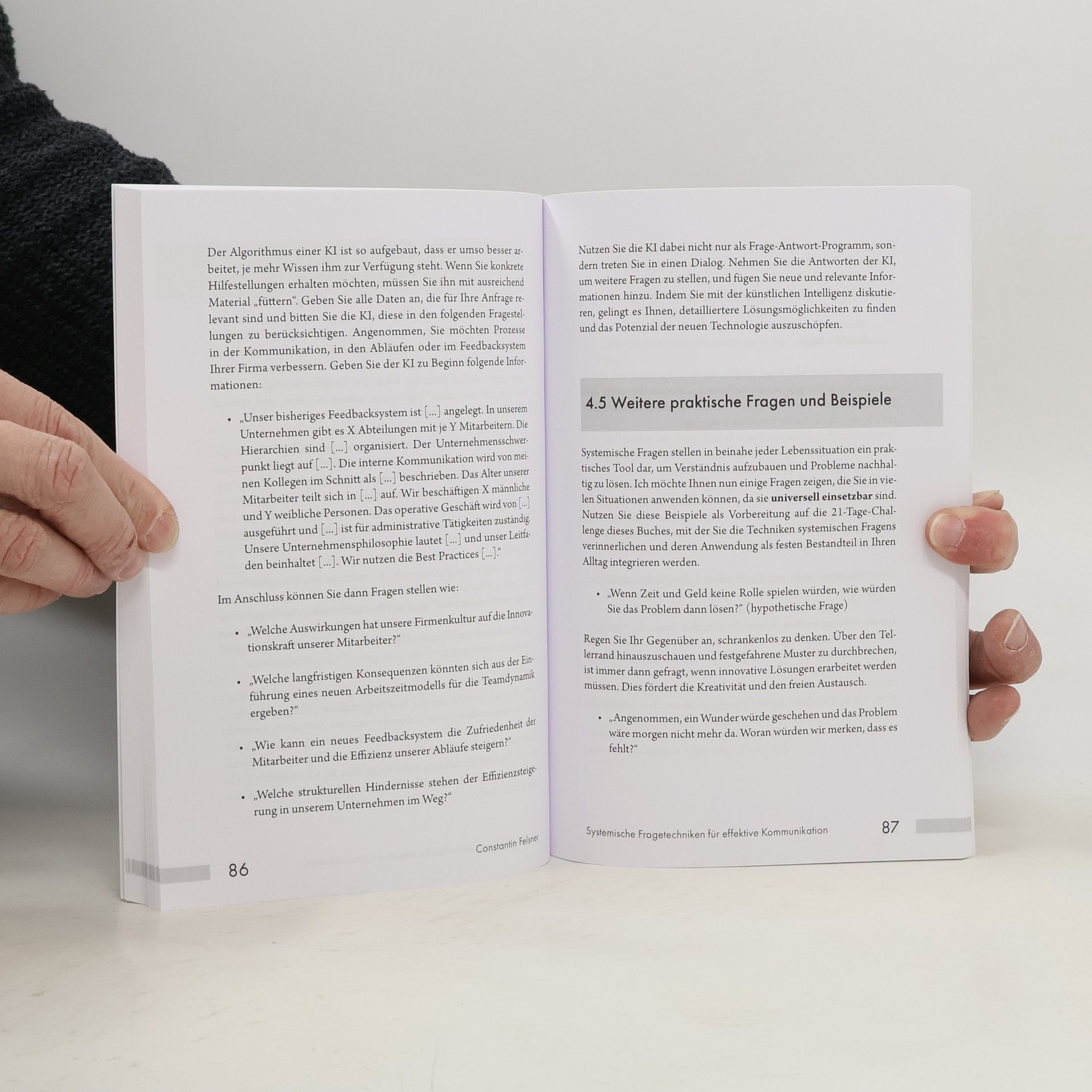 Constantin Felsner Systematische Fragetechniken für effektive Kommunikation