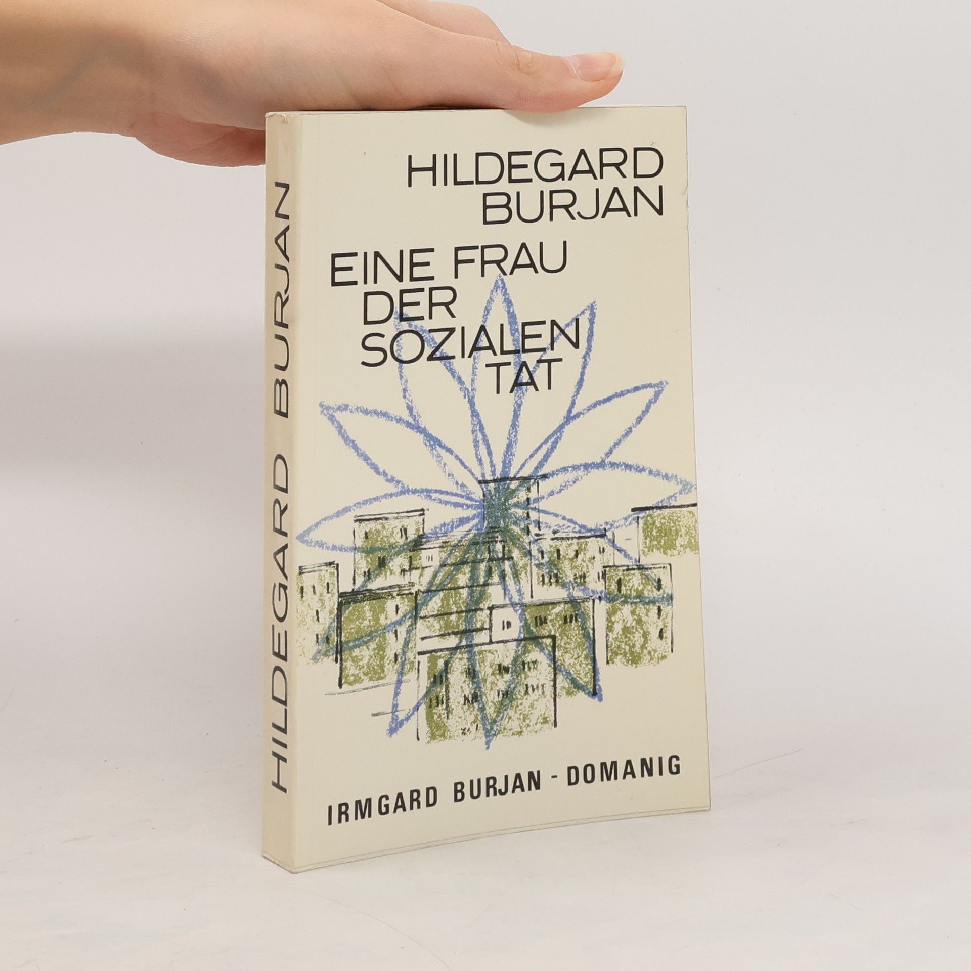 Eine frau der Sozialentat