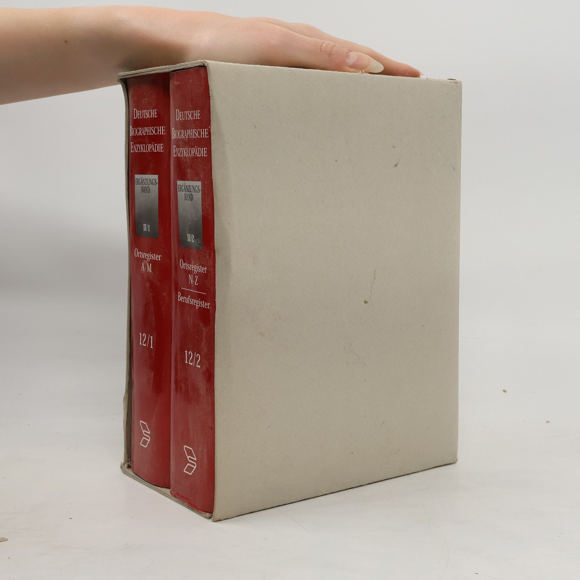 Auteurscollectief Deutsche Biographische Enzyklopädie Ergänzungs-Band II/1-II/2