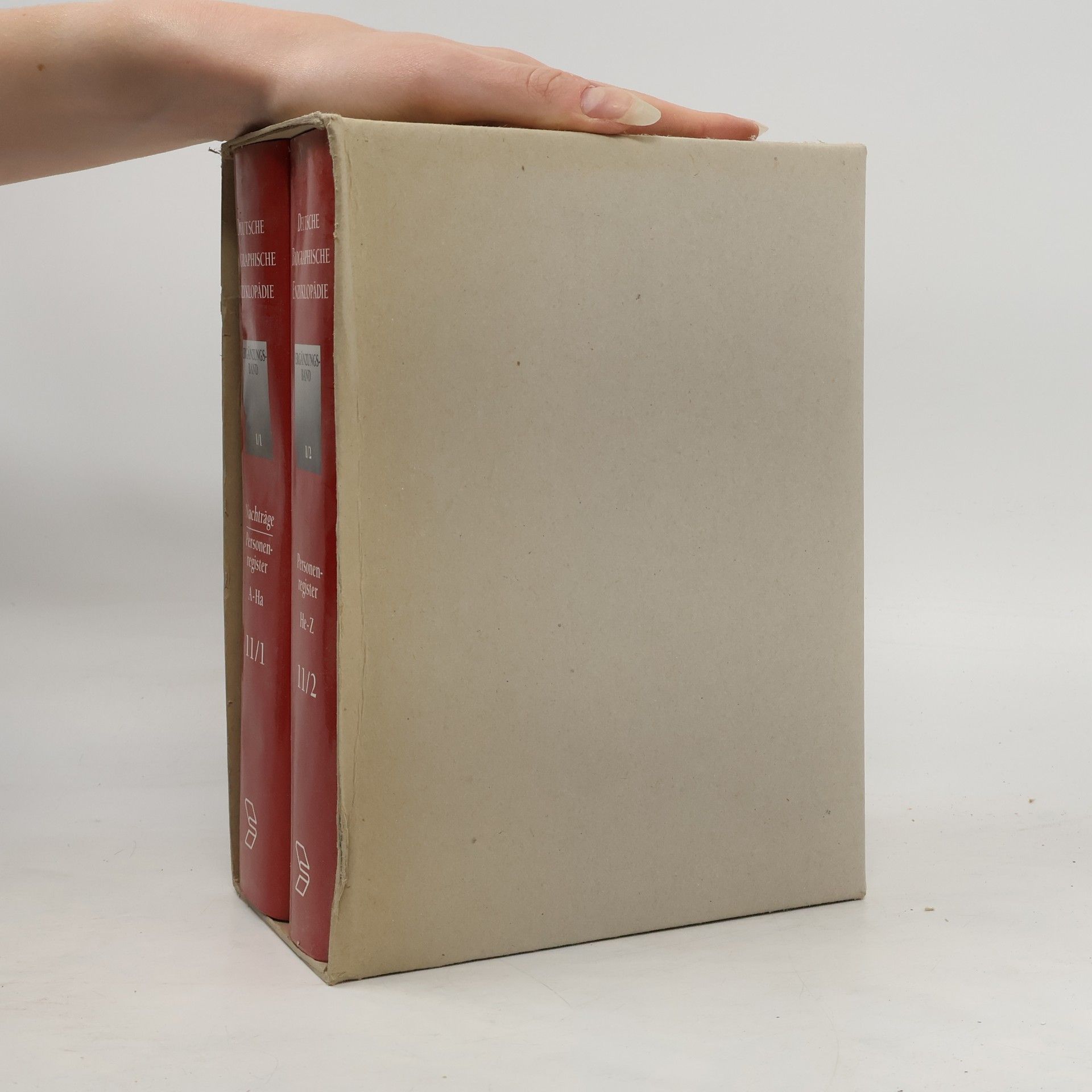 Walther Killy Deutsche Biographische Enzyklopädie II/1 - II/2