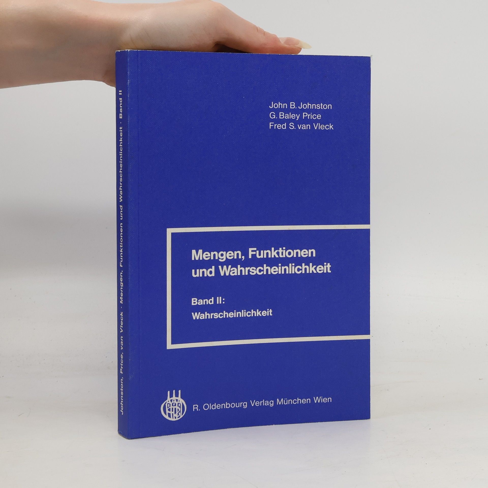 Fred S. van Vleck Mengen, Funktionen und Wahrscheinlichkeit