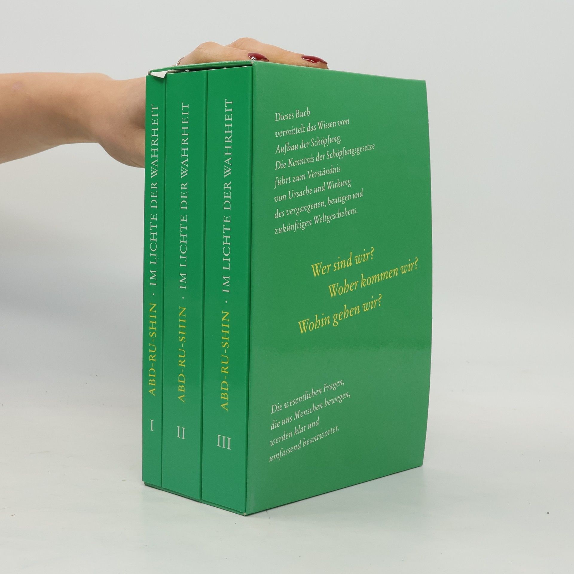 Abd Ru Shin Im Lichte der Wahrheit I.-III.