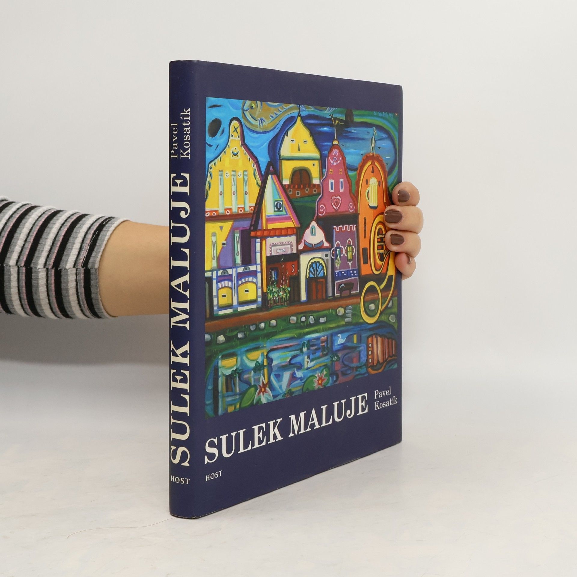 Pavel Kosatík Sulek maluje