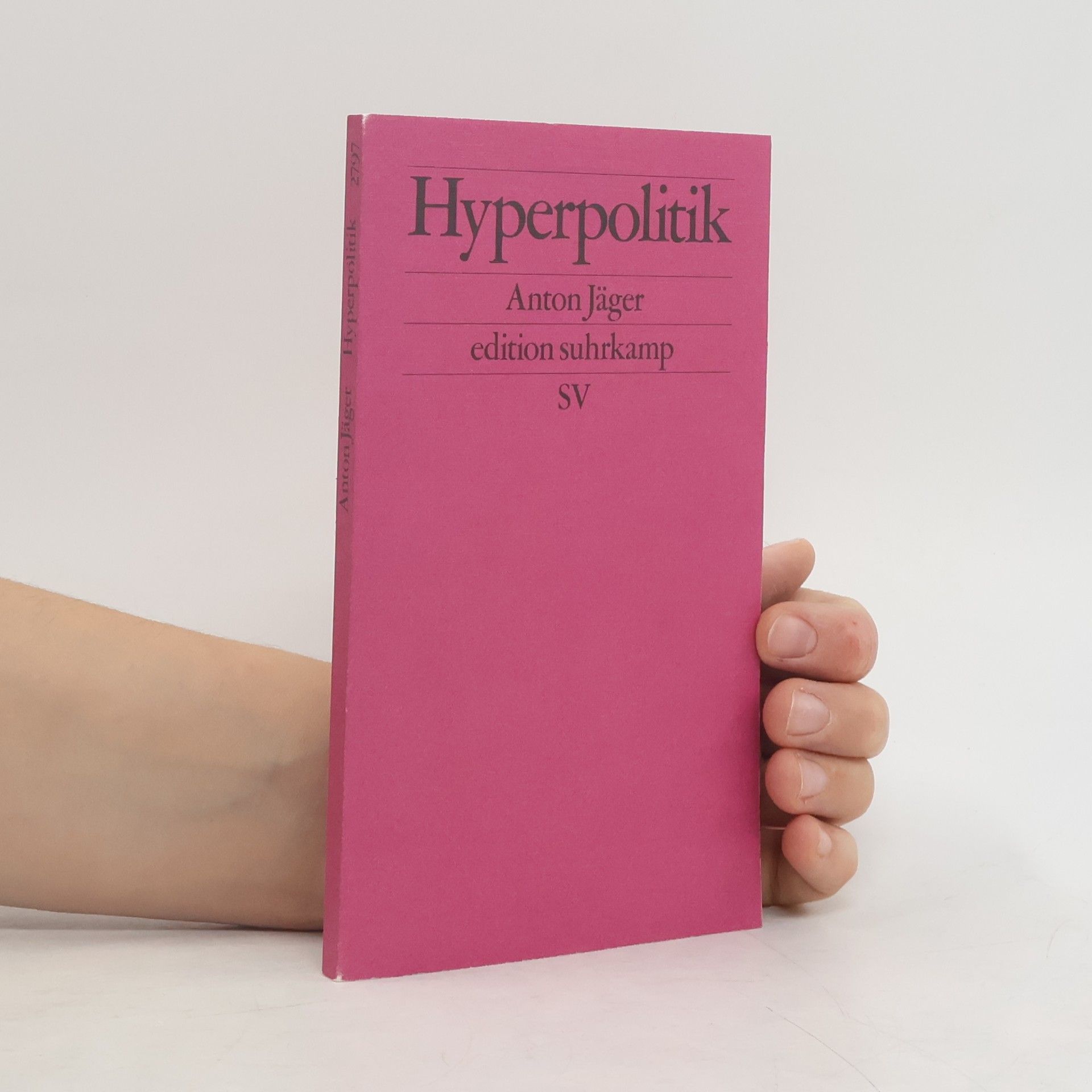 Anton Jäger Hyperpolitik