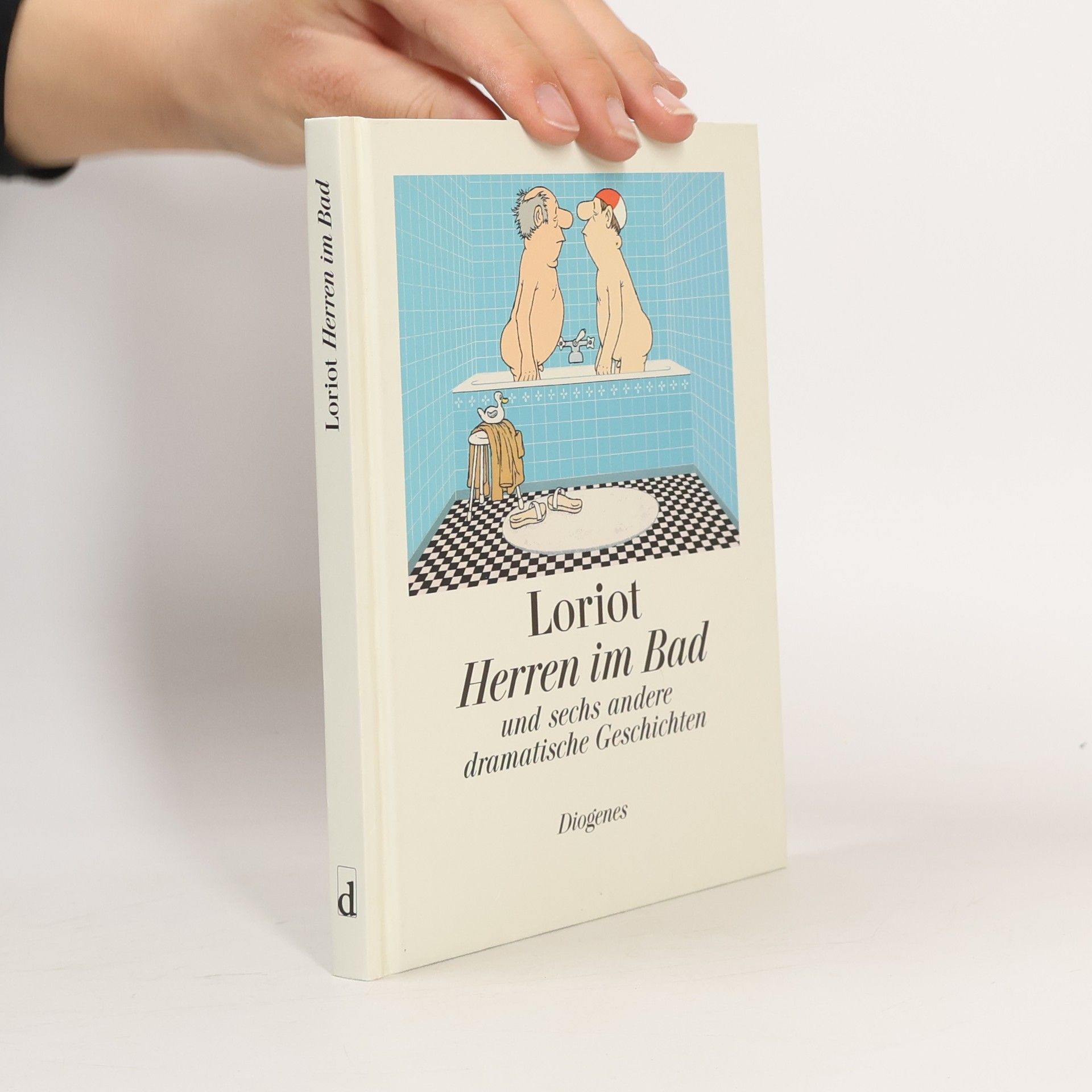 Loriot Herren im Bad