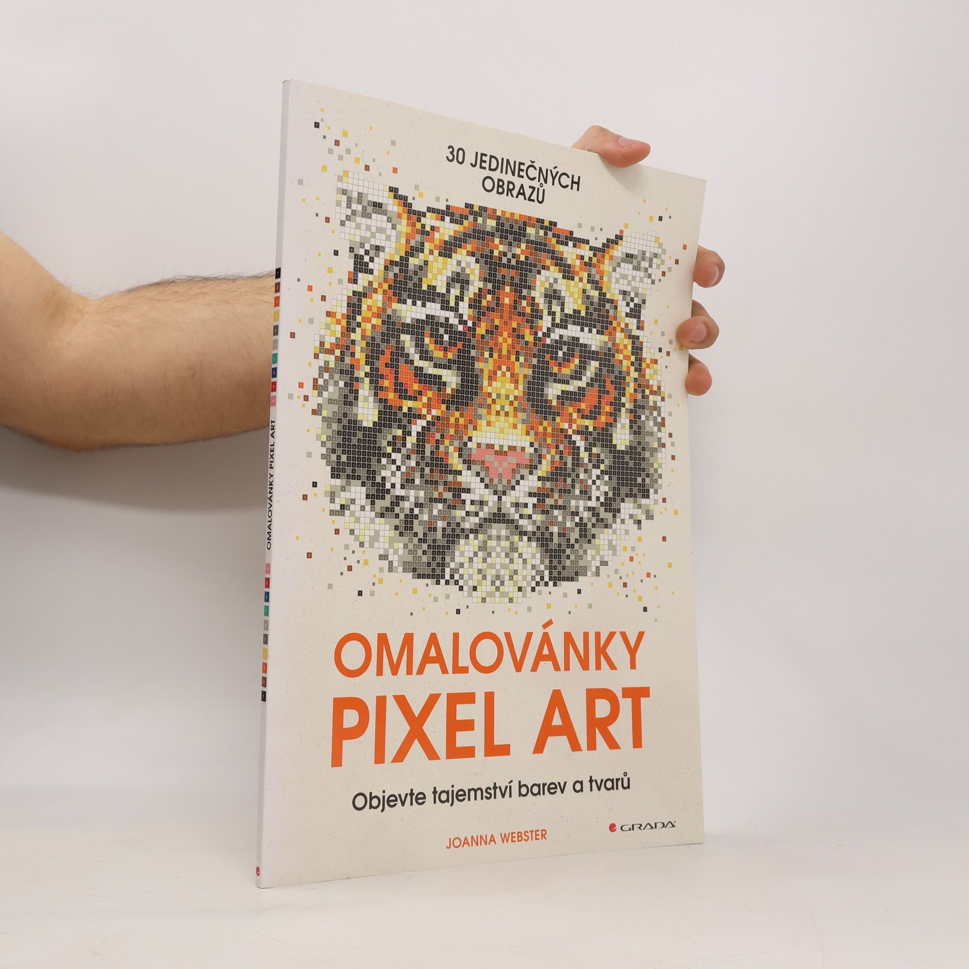 Joanna Webster Omalovánky Pixel Art