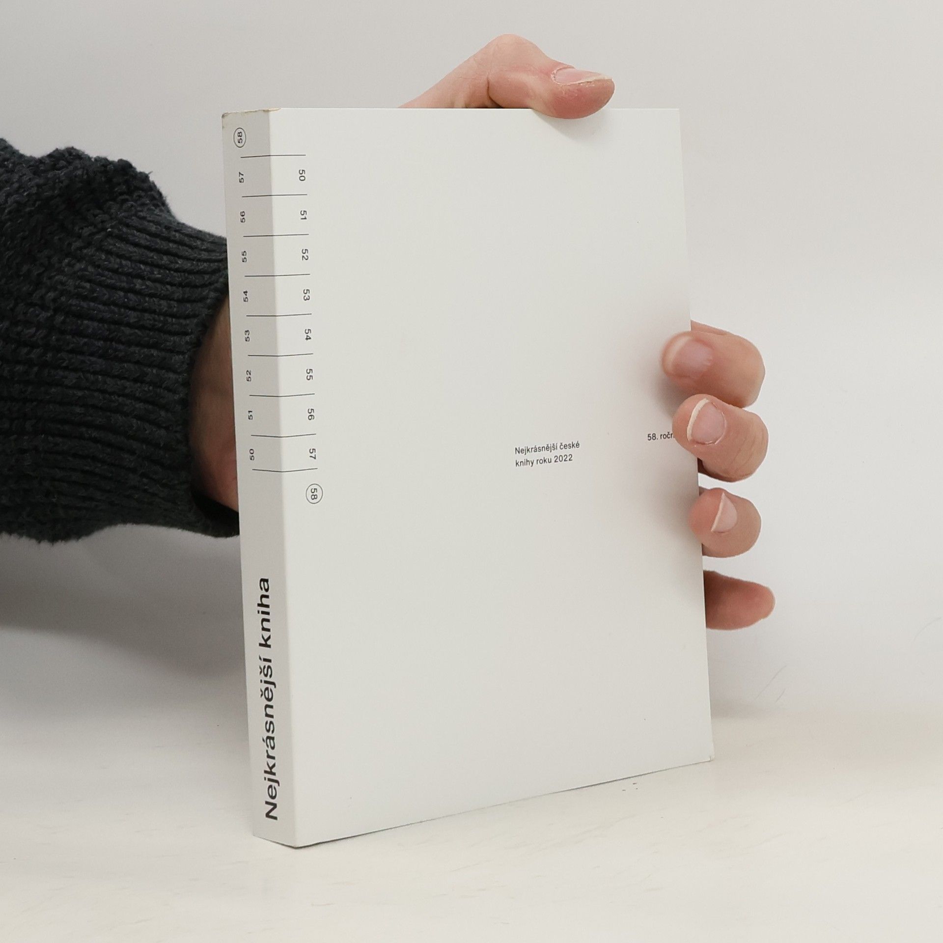 Autorenkollektiv Nejkrásnější české knihy roku 2022. 58. ročník = The most beautiful Czech books of the year 2022. 58th year