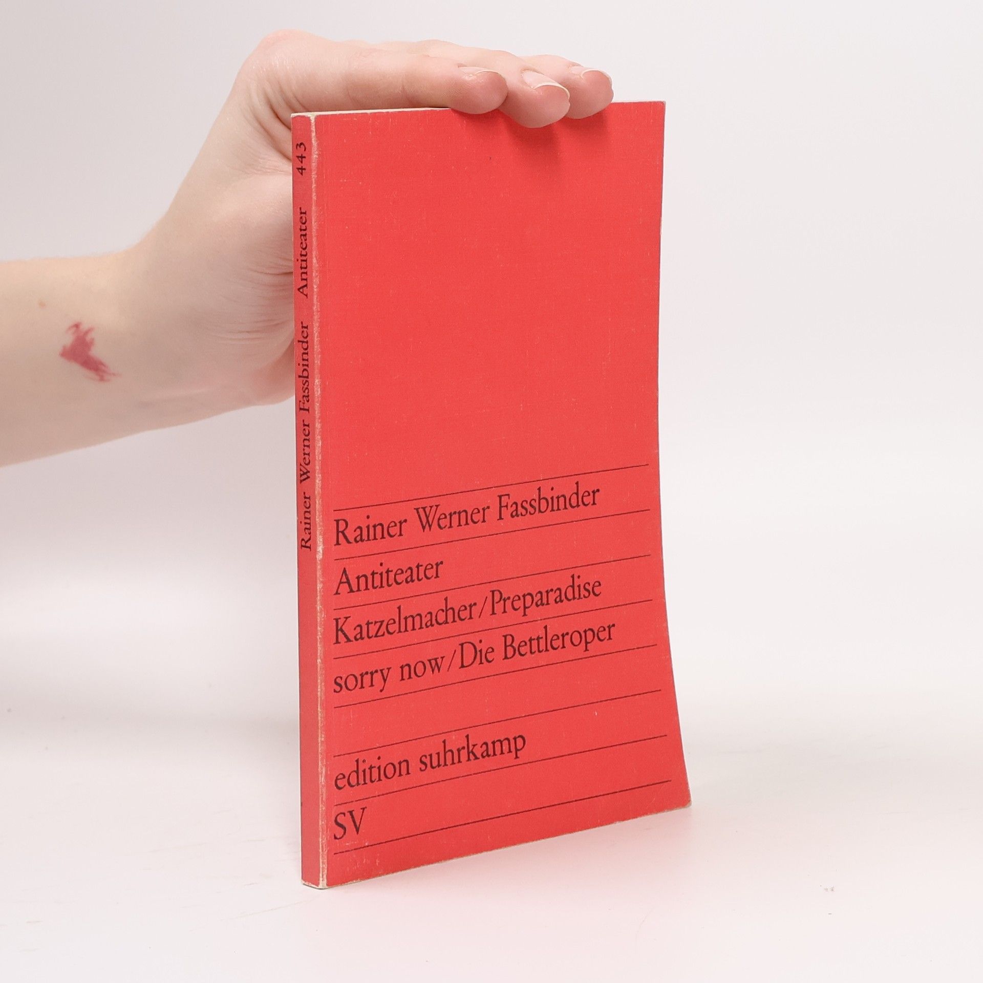 Rainer Werner Fassbinder Antiteater