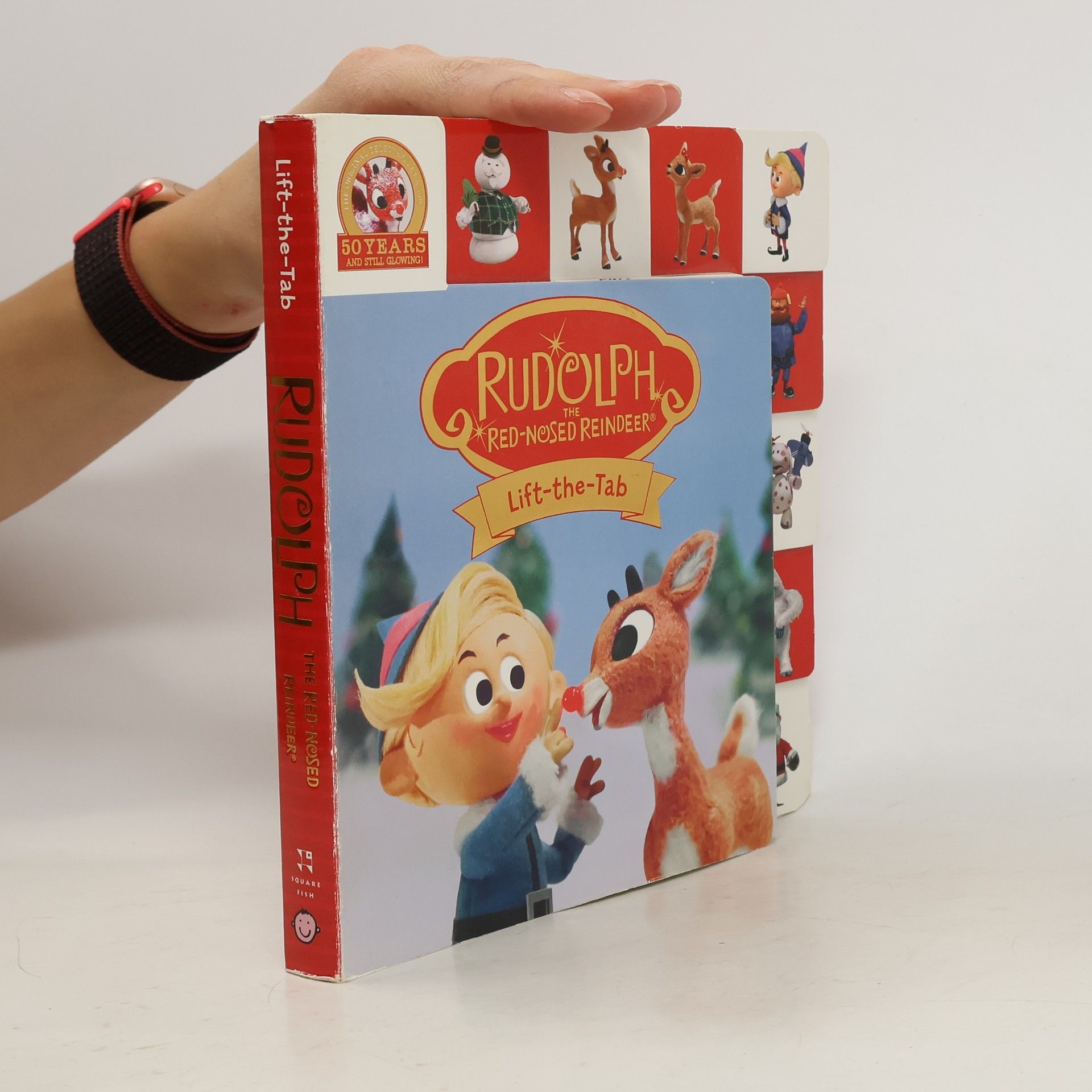 Roger Priddy Rudolph the Red-Nosed Reindeer Lift-the-Tab