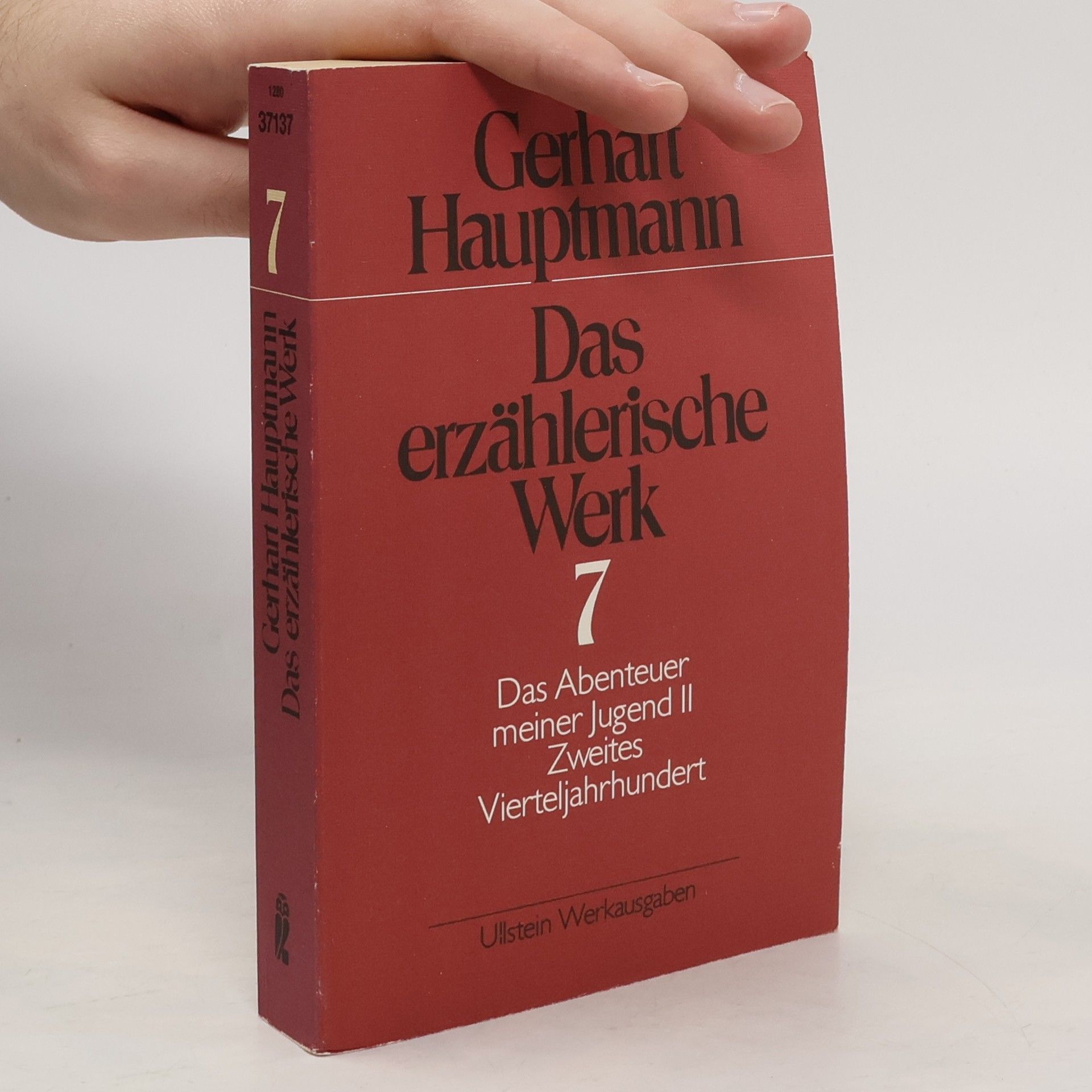 Gerhart Hauptmann Das erzählerische Werk 7