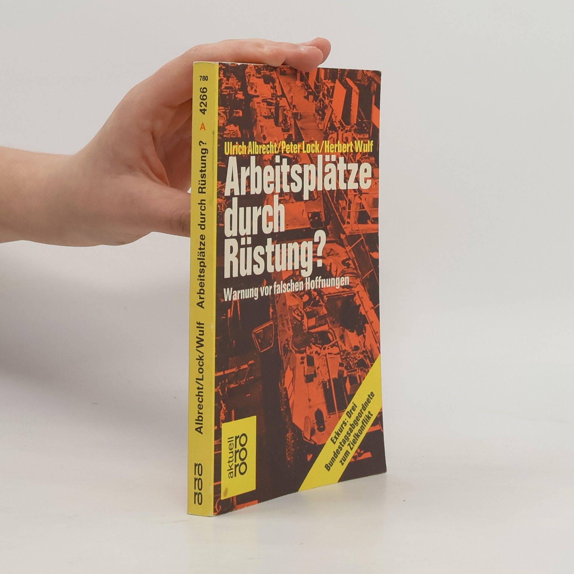 Ulrich Albrecht Arbeitsplätze durch Rüstung?