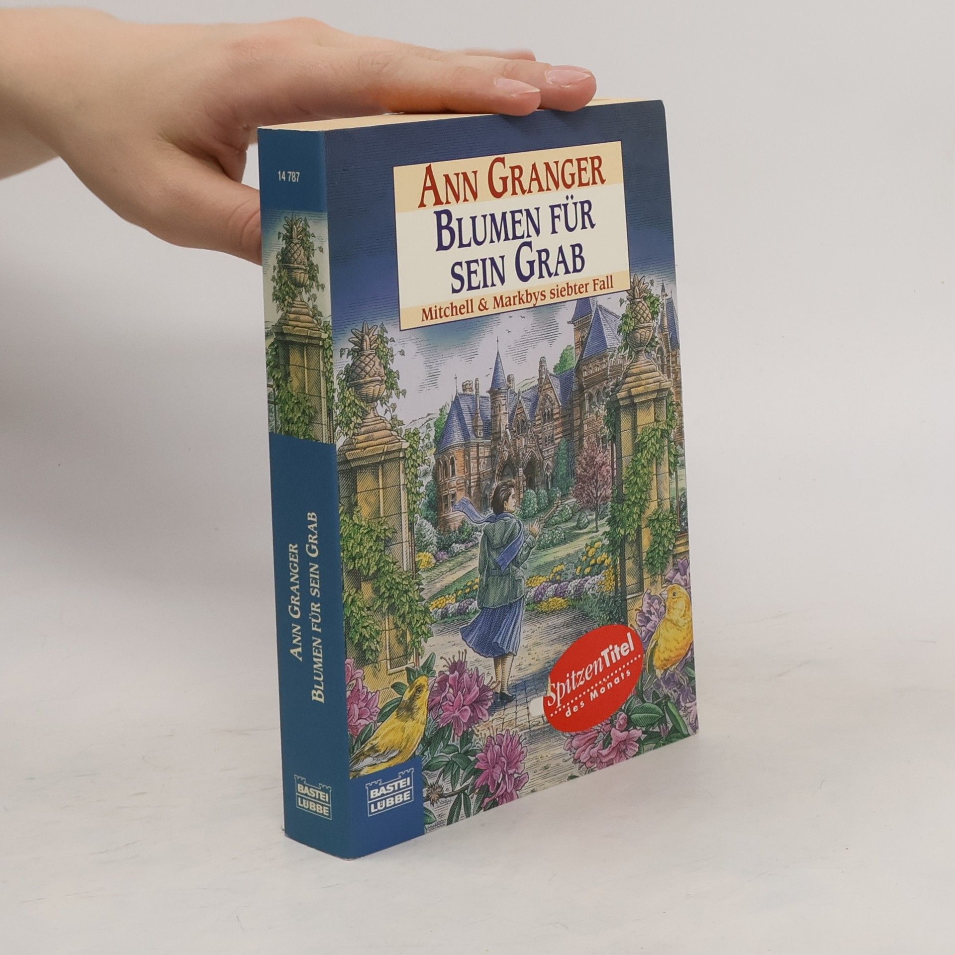 Ann Granger Blumen für sein Grab