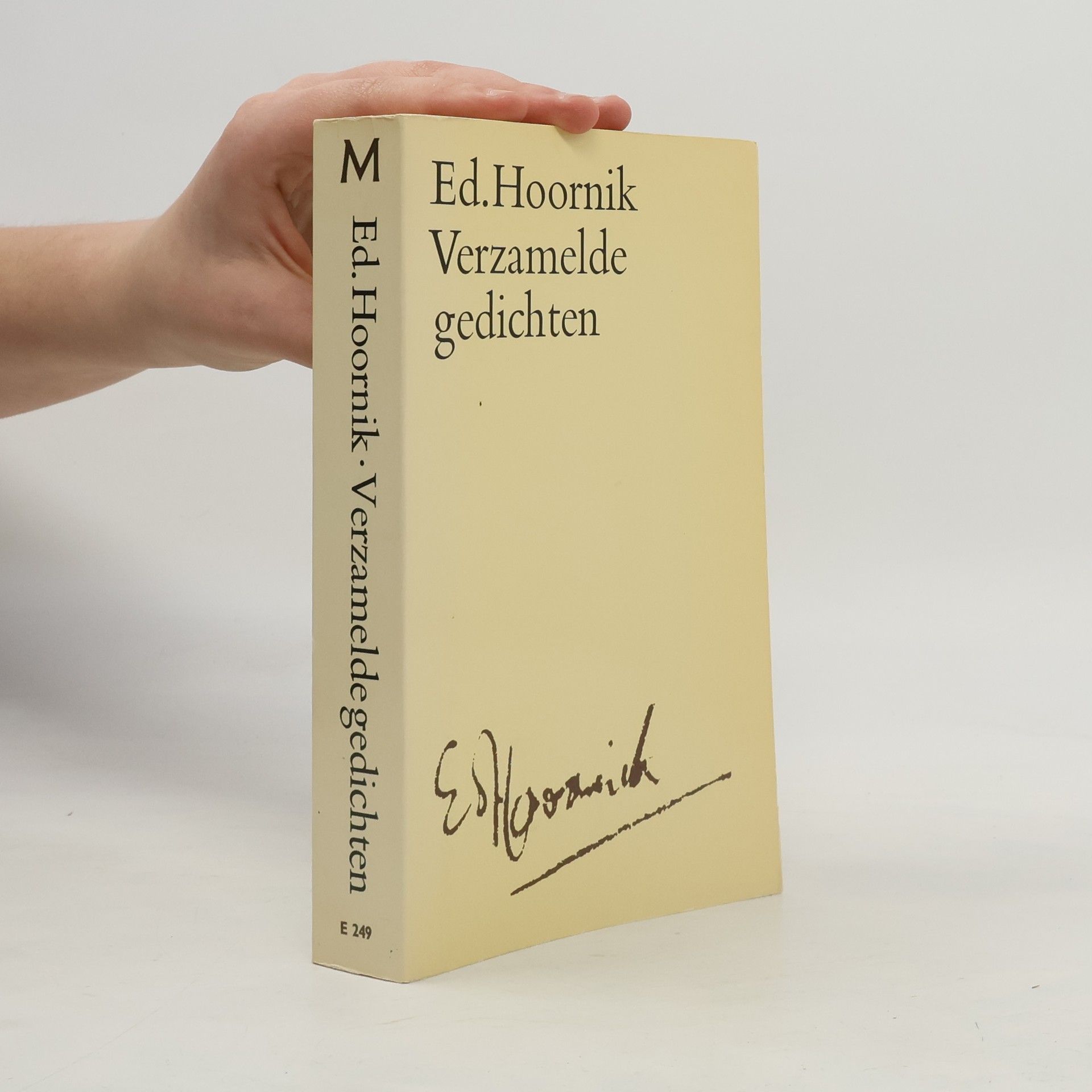 Eduard Hoornik Verzamelde gedichten