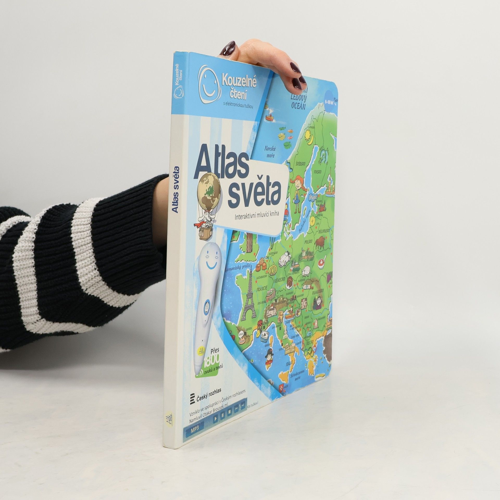 Atlas světa. Interaktivní mluvící kniha