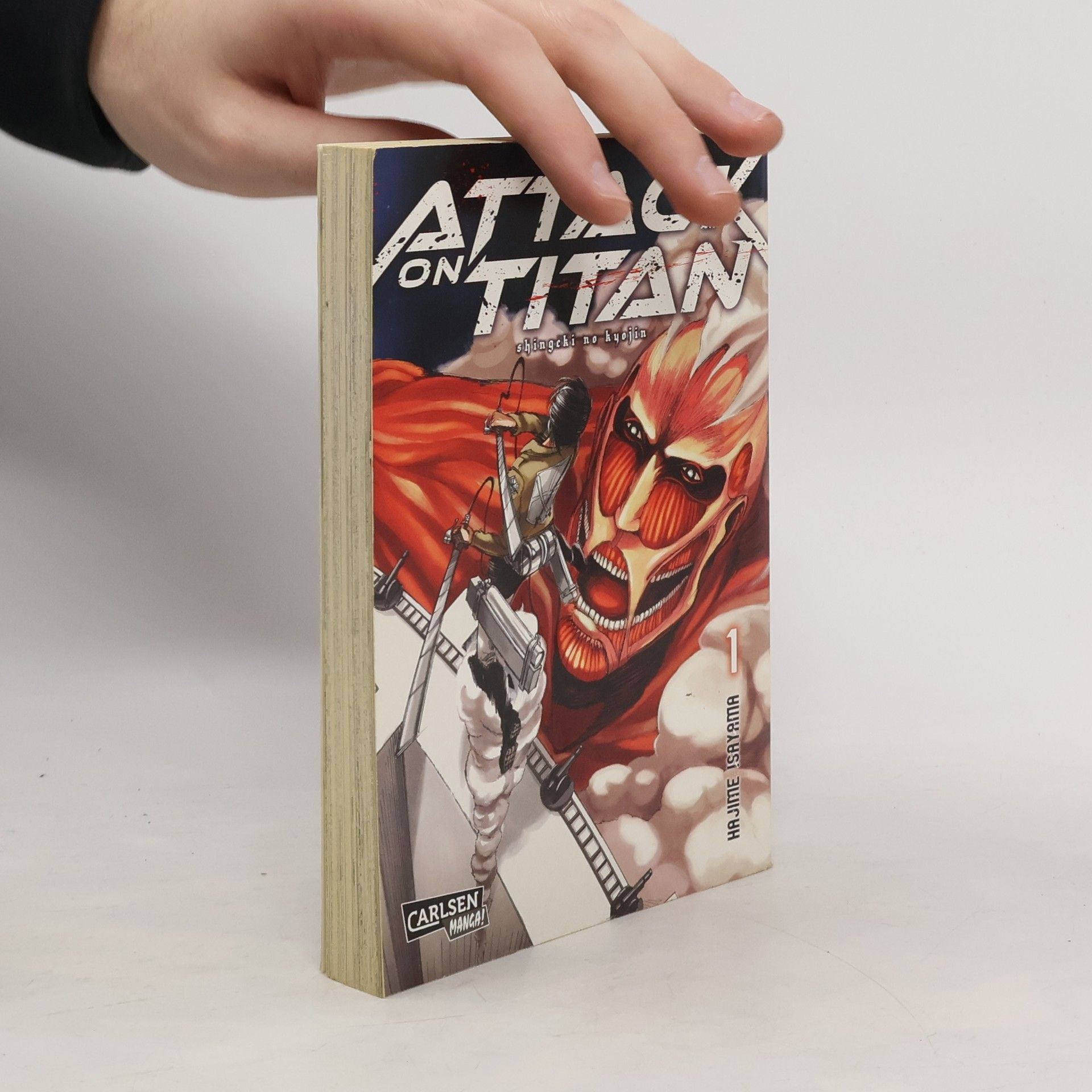 Hajime Isayama Attack on Titan 1