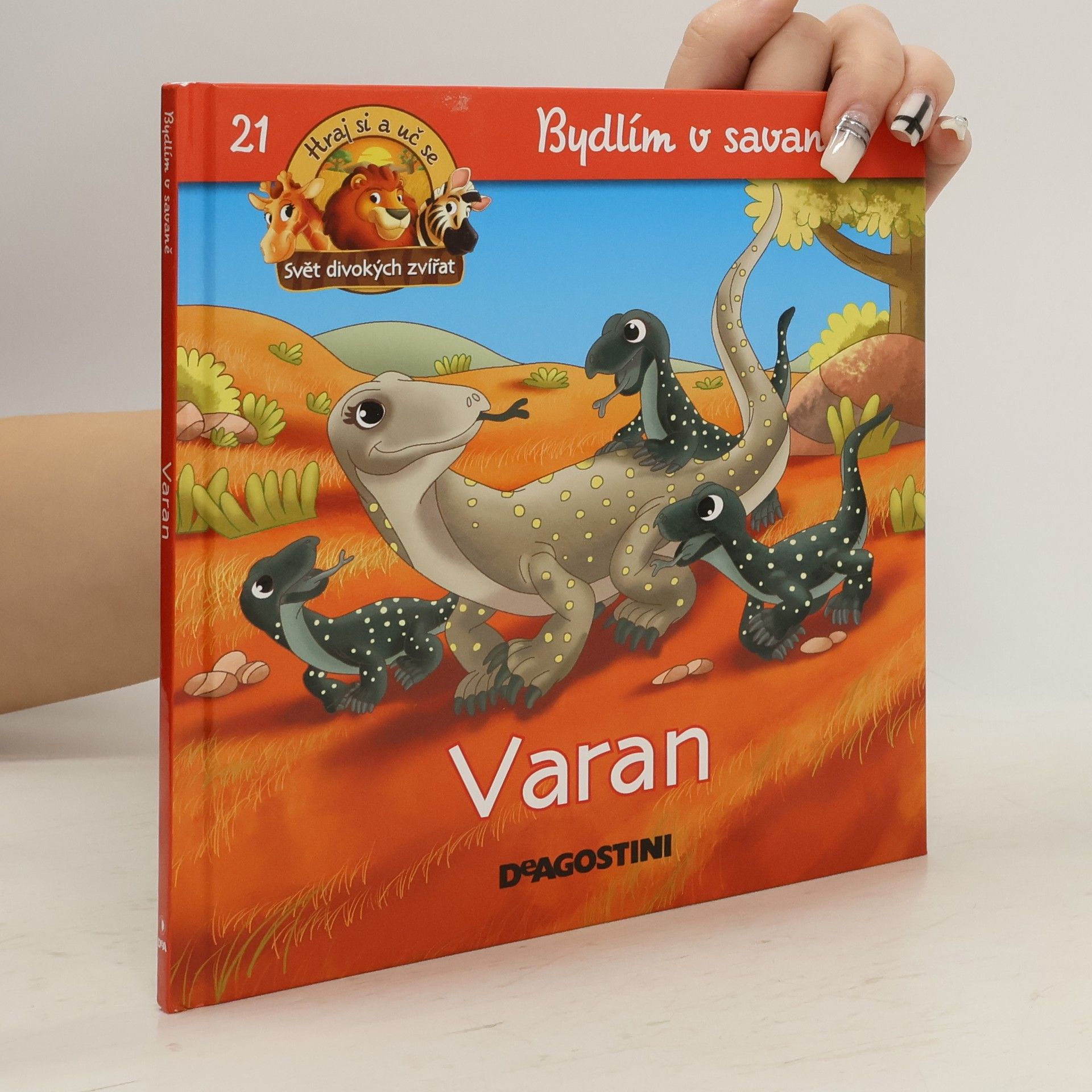 Auteurscollectief Bydlím v savaně 21. Varan