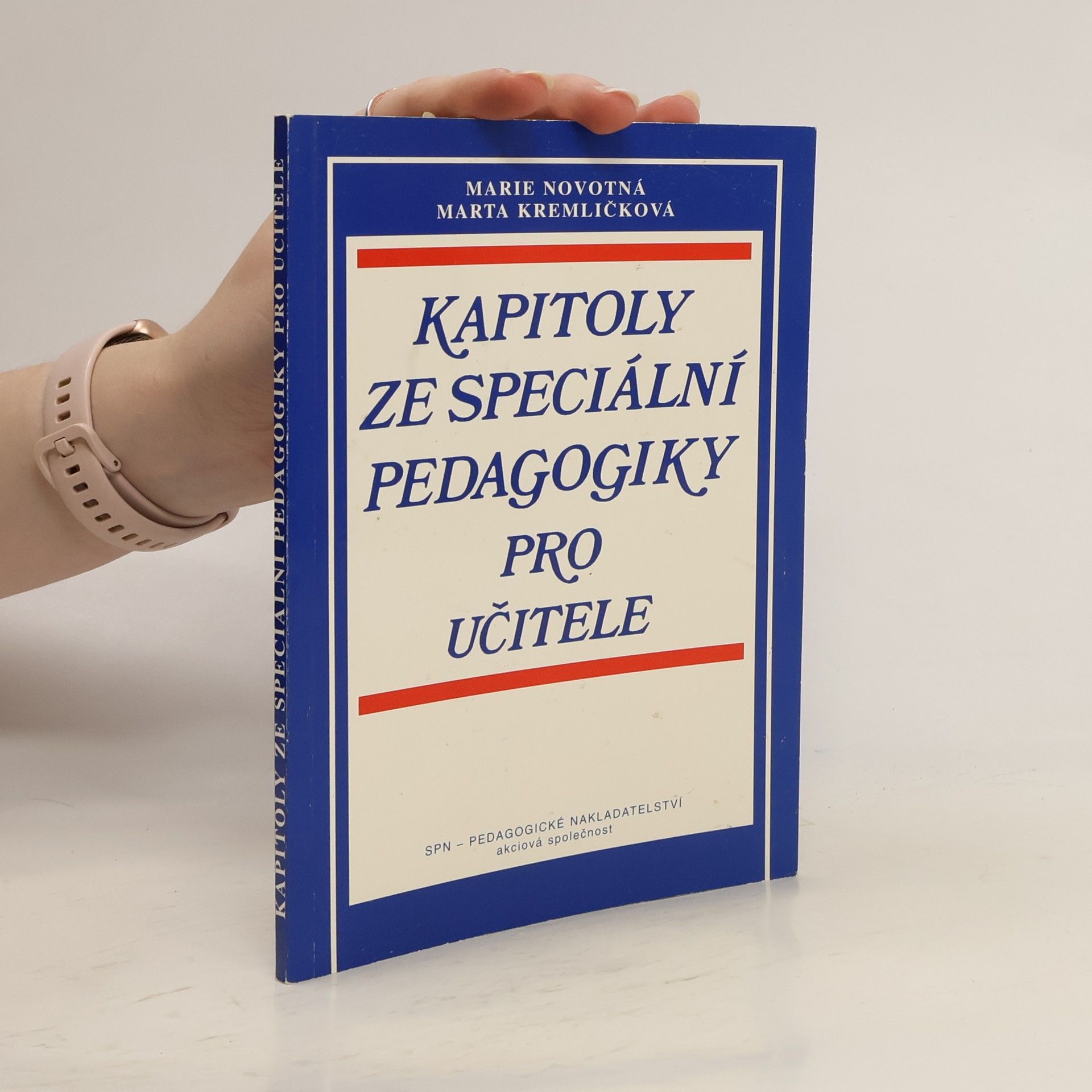 Marta Kremličková Kapitoly ze speciální pedagogiky pro učitele