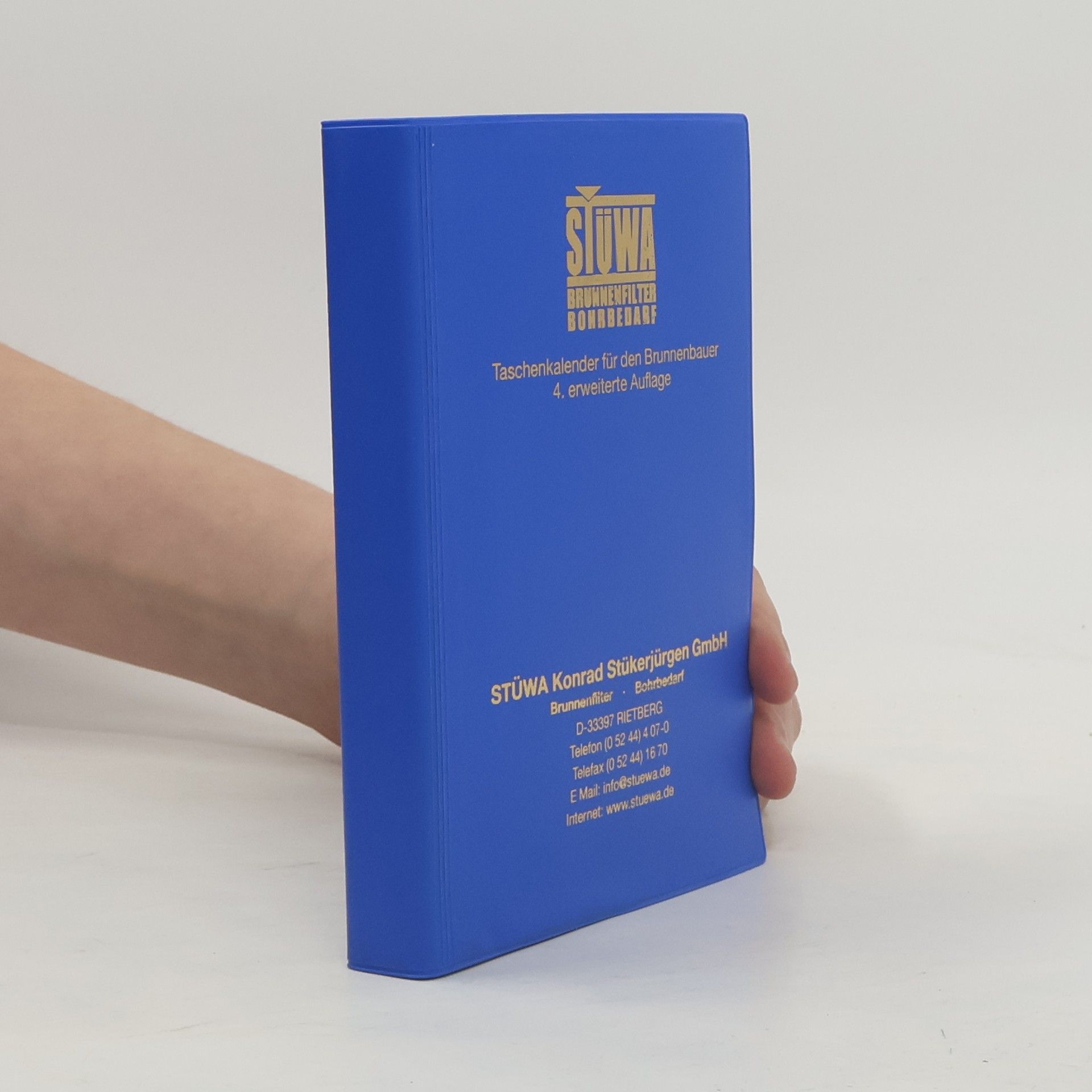 Autorenkollektiv Stüwa Taschenkalender für den Brunnenbauer