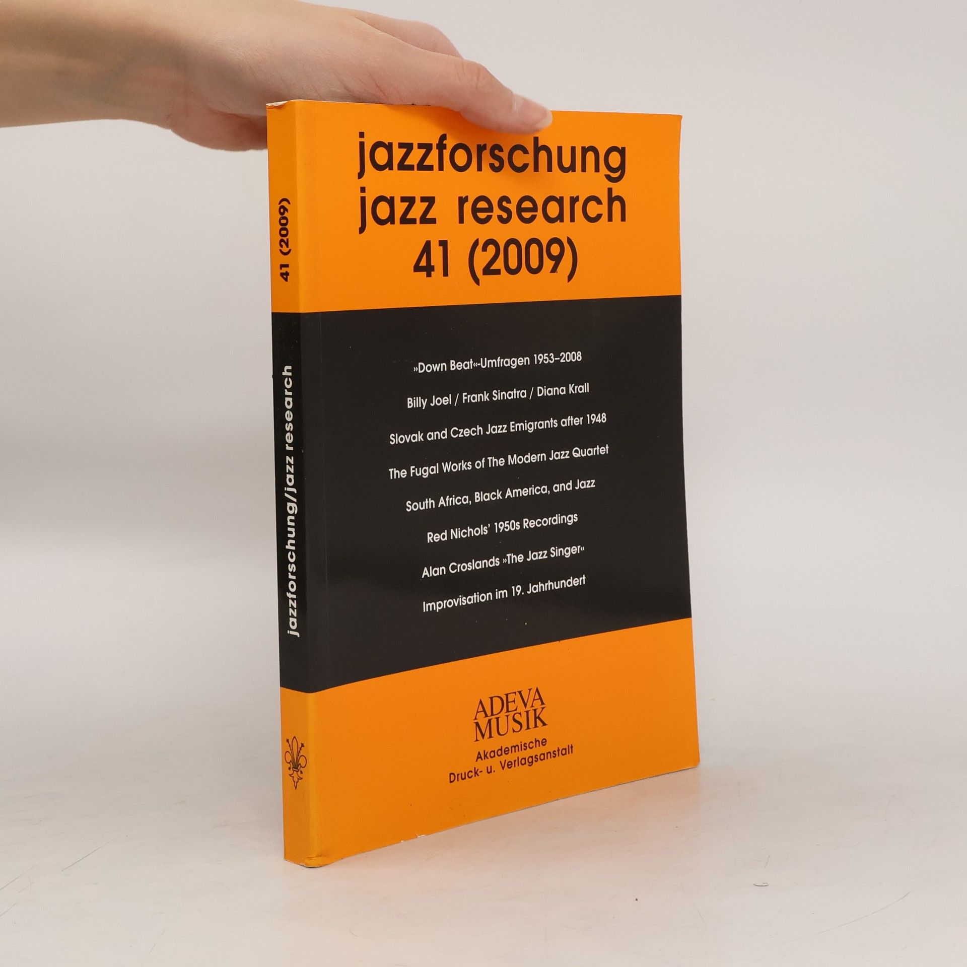 Autores varios Jazzforschung / Jazz Research 41