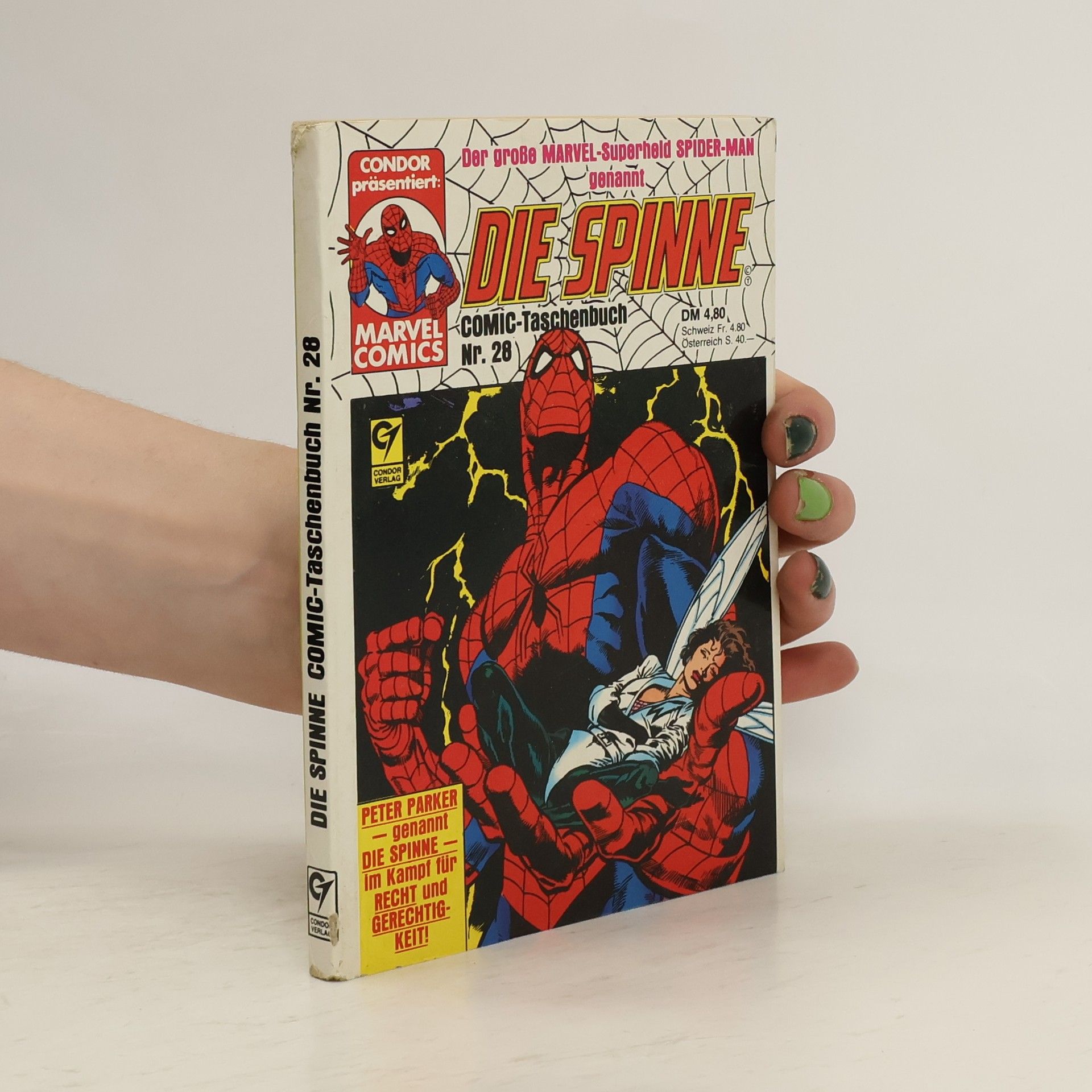 Autores varios Die spinne . Comic-Taschenbuch 28
