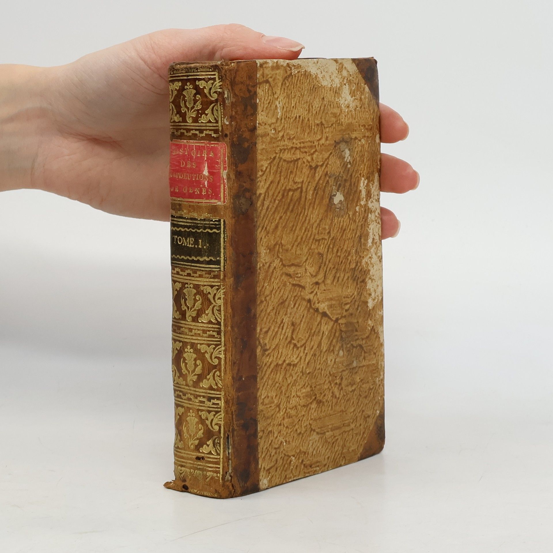 Tome Premier Historie des Révolutions de Genes I.