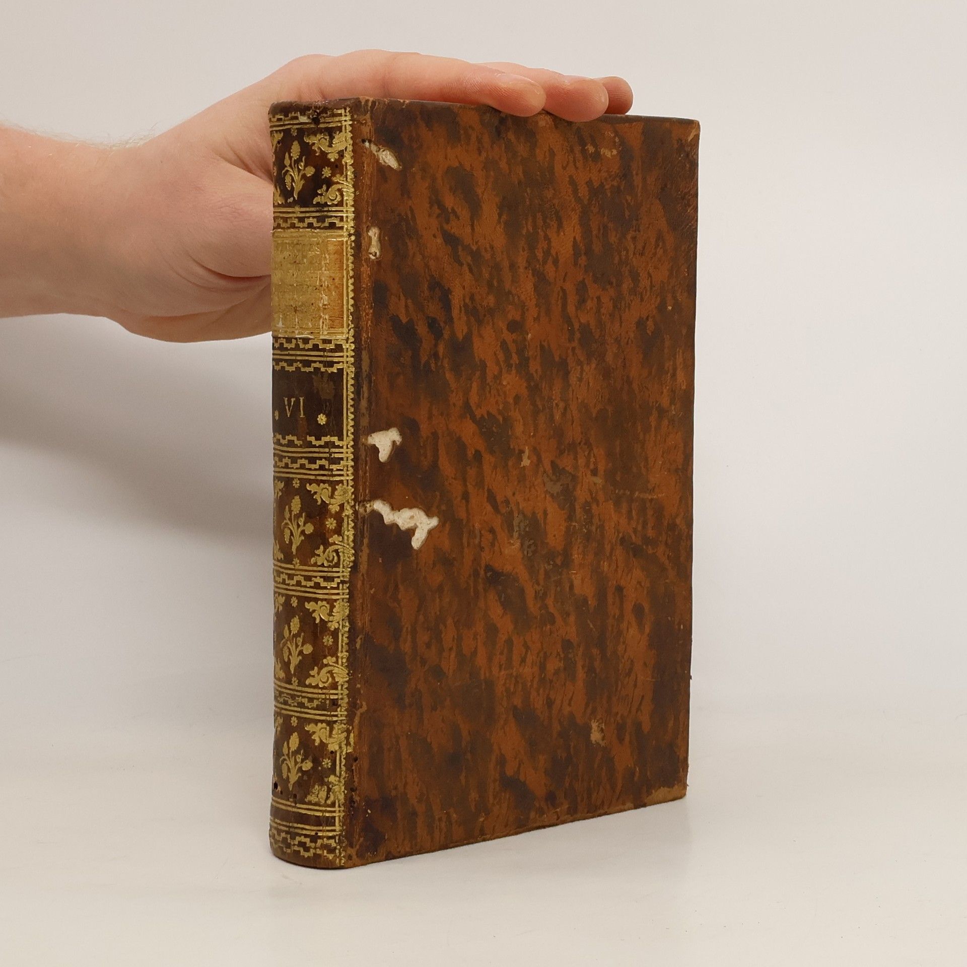 Autores varios Principes se morale de politique et de droit public VI.