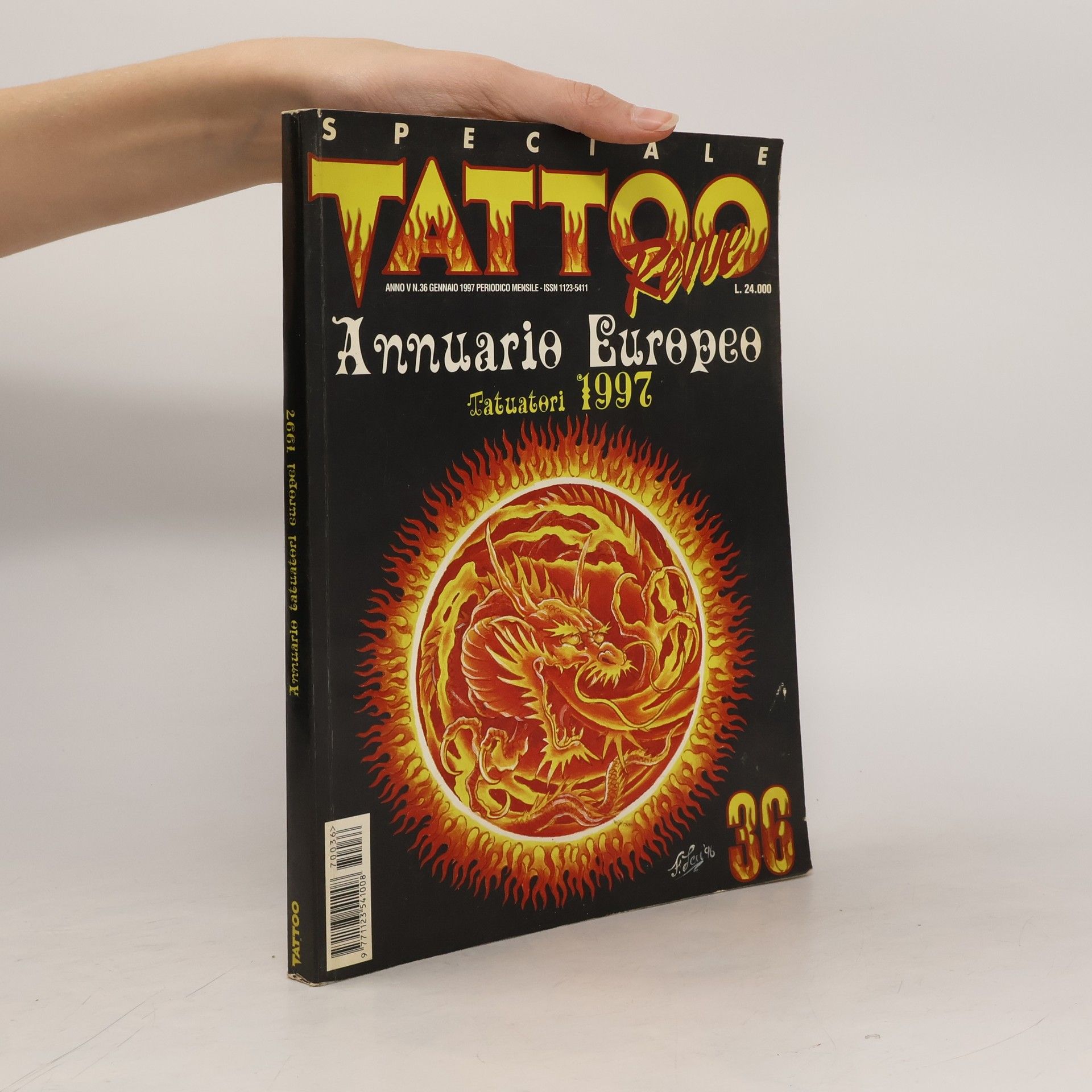 Autores varios Annuario Tatuatori Europei. Speciale Tattoo Revue