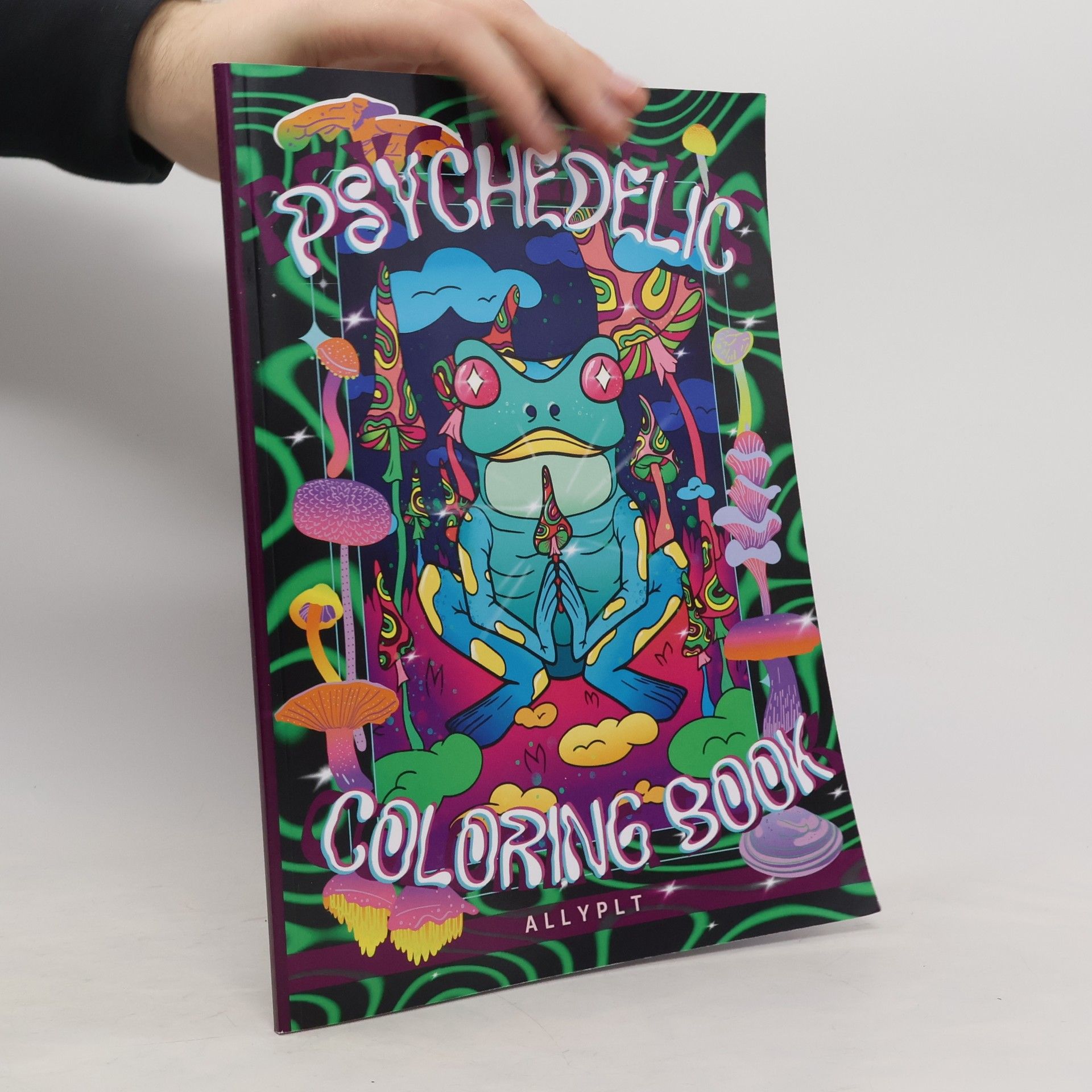 Ally Plt Psychedelic Coloring Book Vol.1