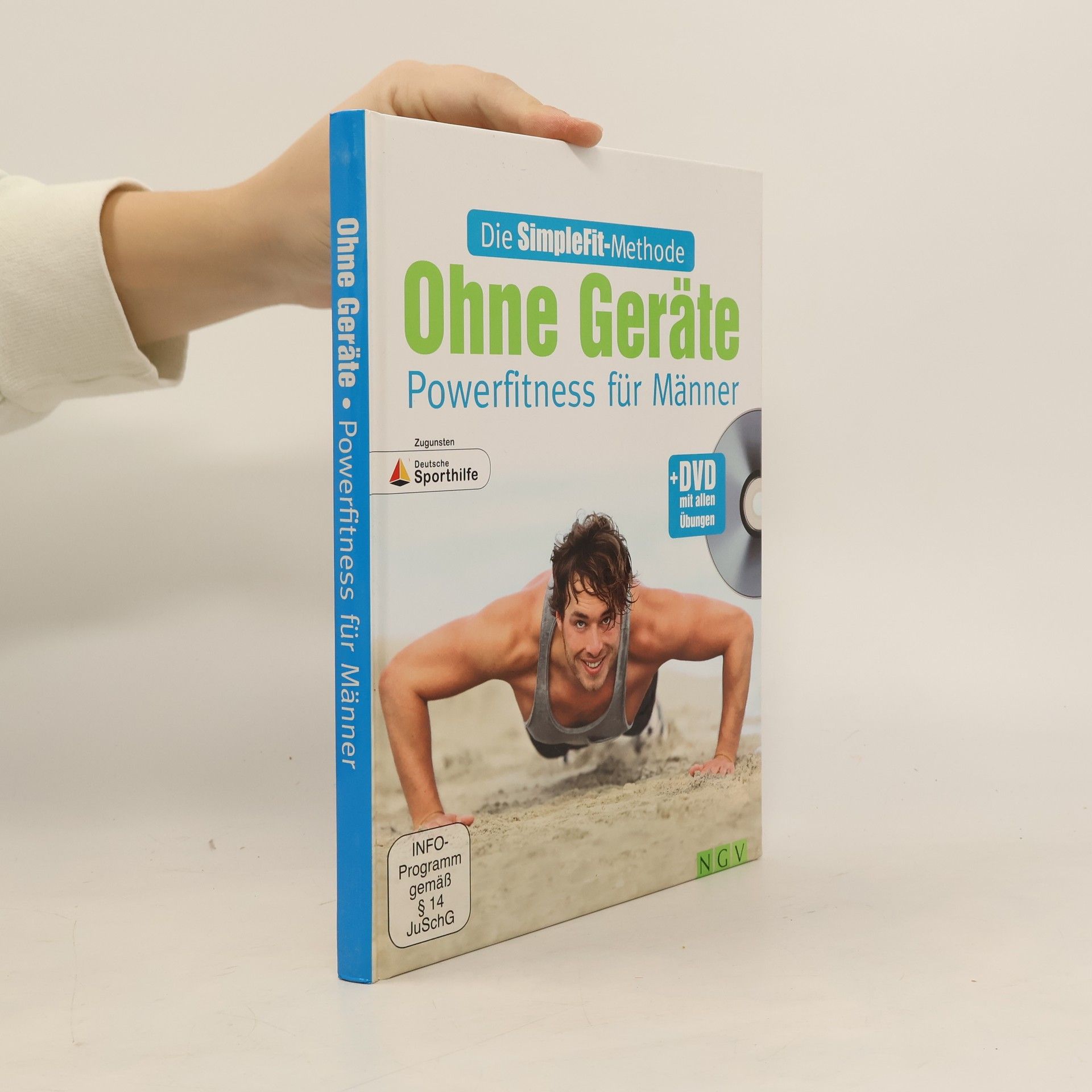 Susann Hempel Bez přístrojů : posilovací cviky pro muže : metoda simple fit