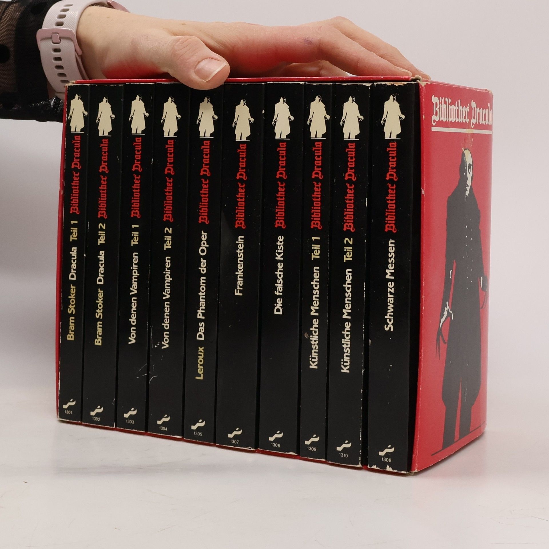 Bram Stoker Bibliothec Dracula 1-10. Box