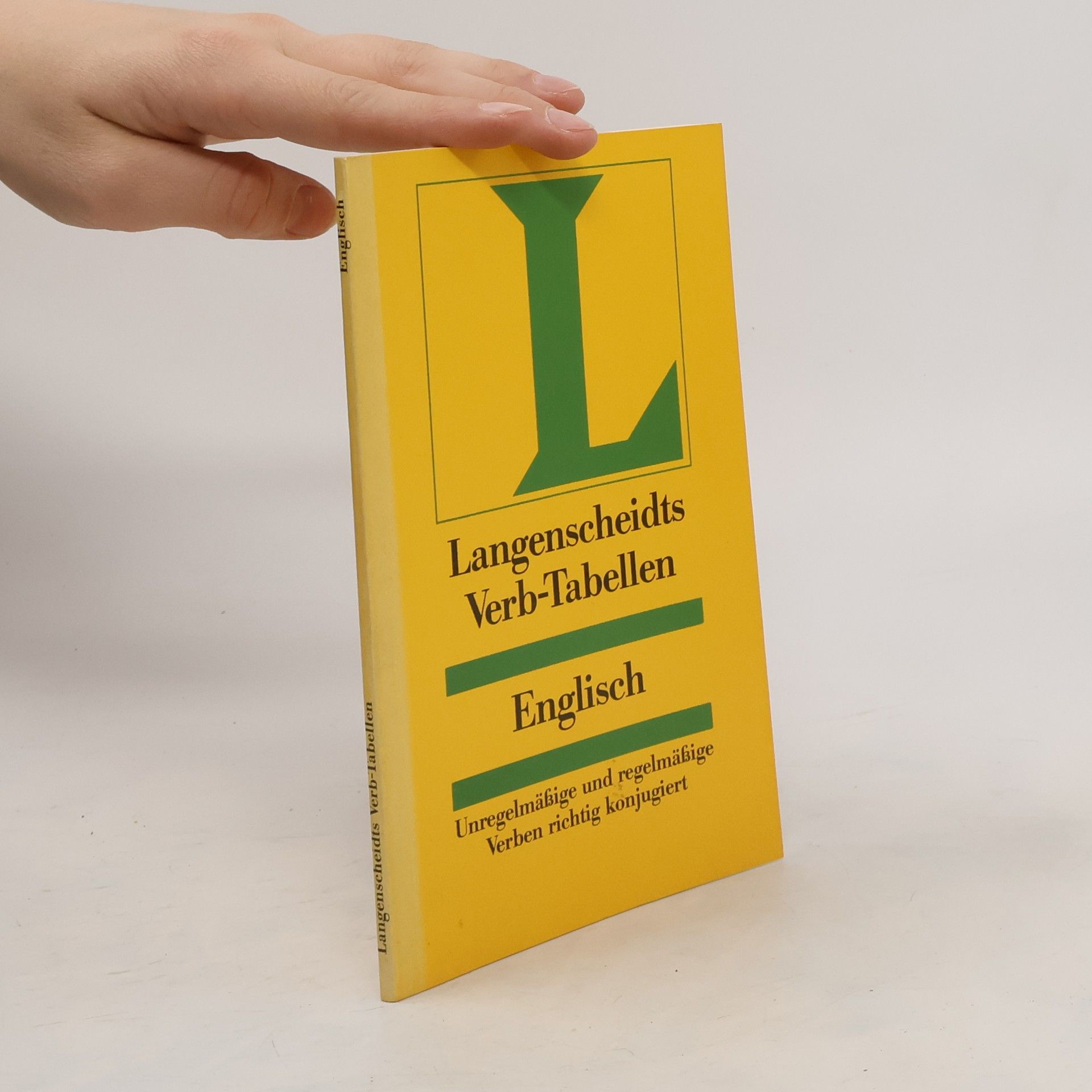 Kolektív autorov Langenscheidts Verb-Tabellen. Englisch