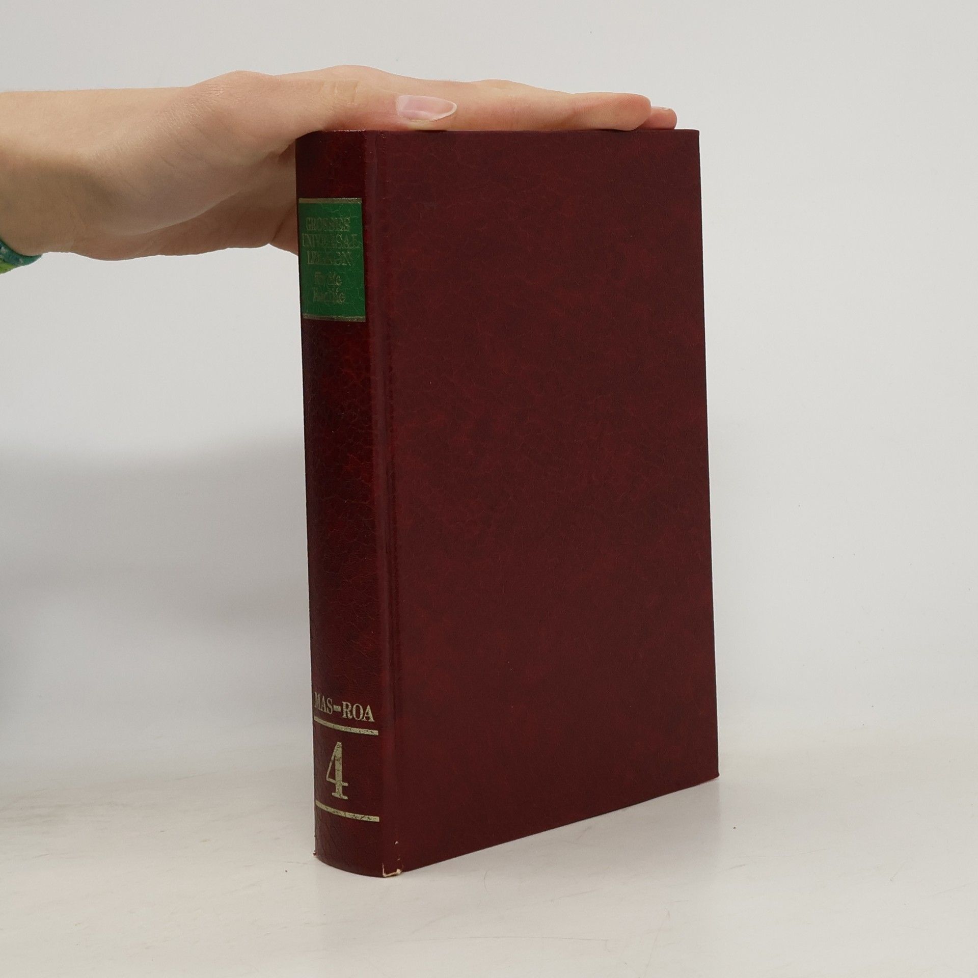 Auteurscollectief Grosses Universal Lexikon für die Familie 4. Mas-Roa