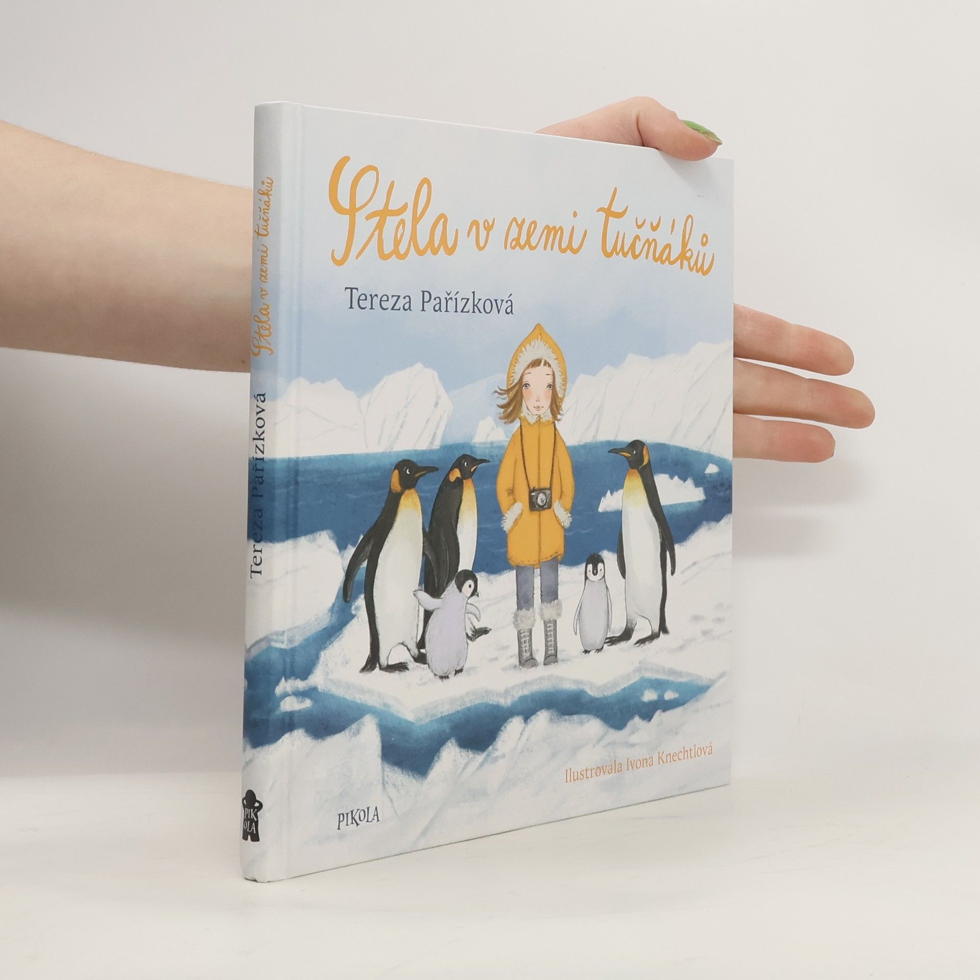 Stela v zemi tučňáků