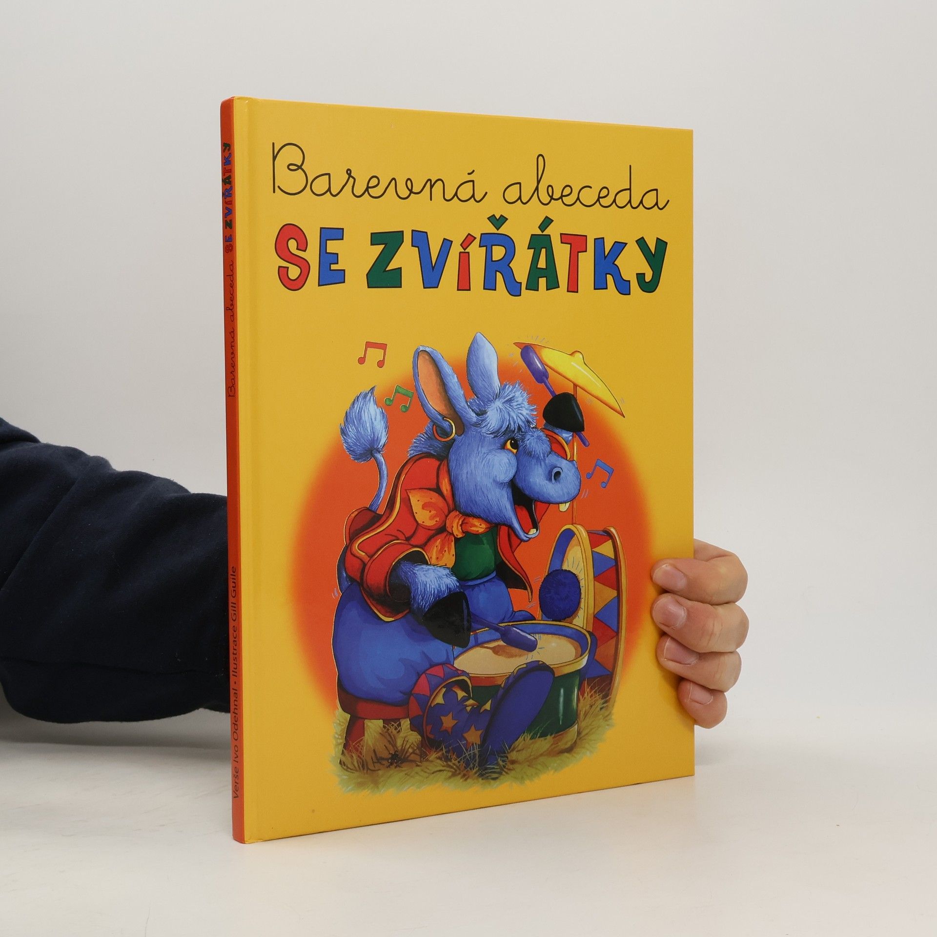 Barevná abeceda se zvířátky