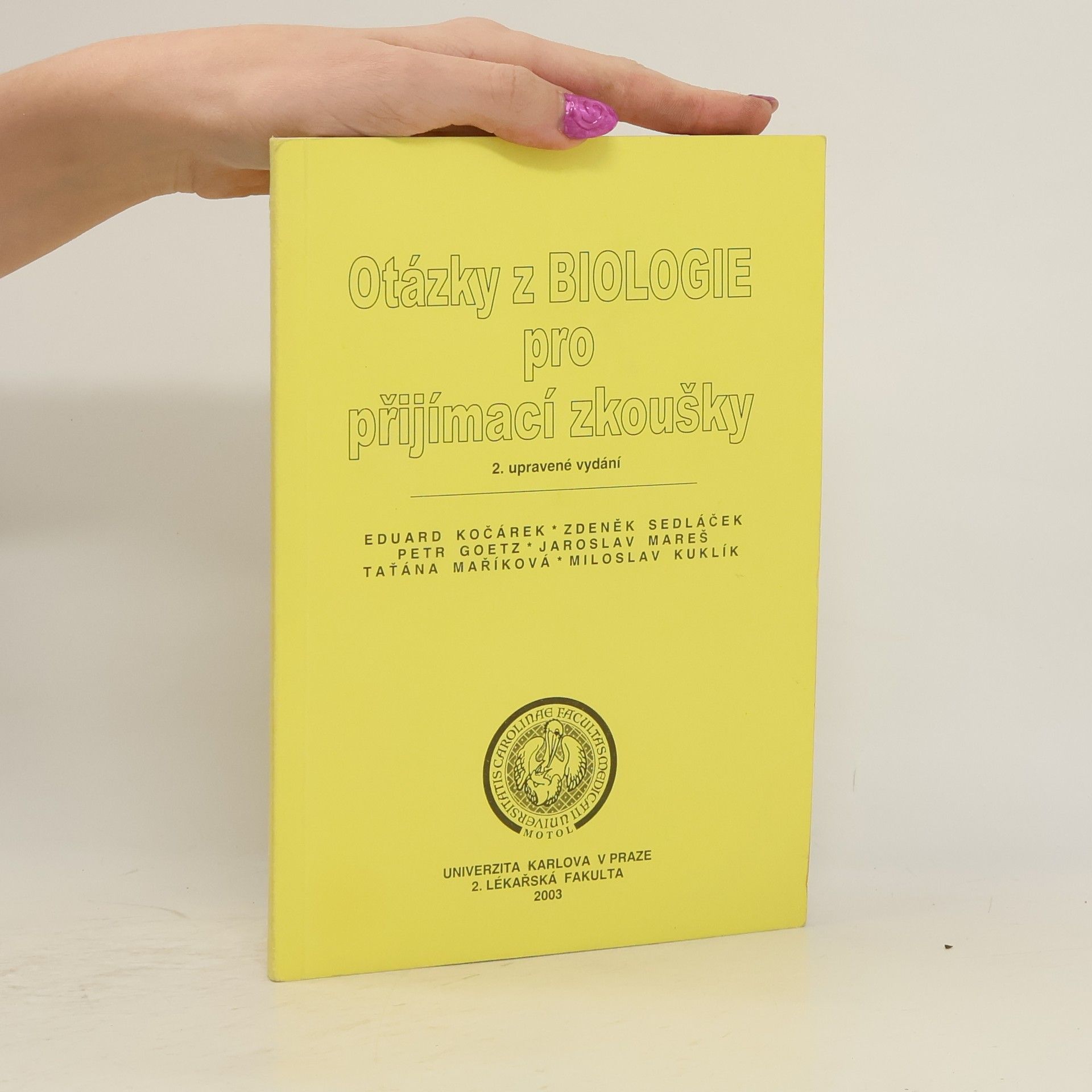 Collectif d'auteurs Otázky z biologie pro přijímací zkoušky