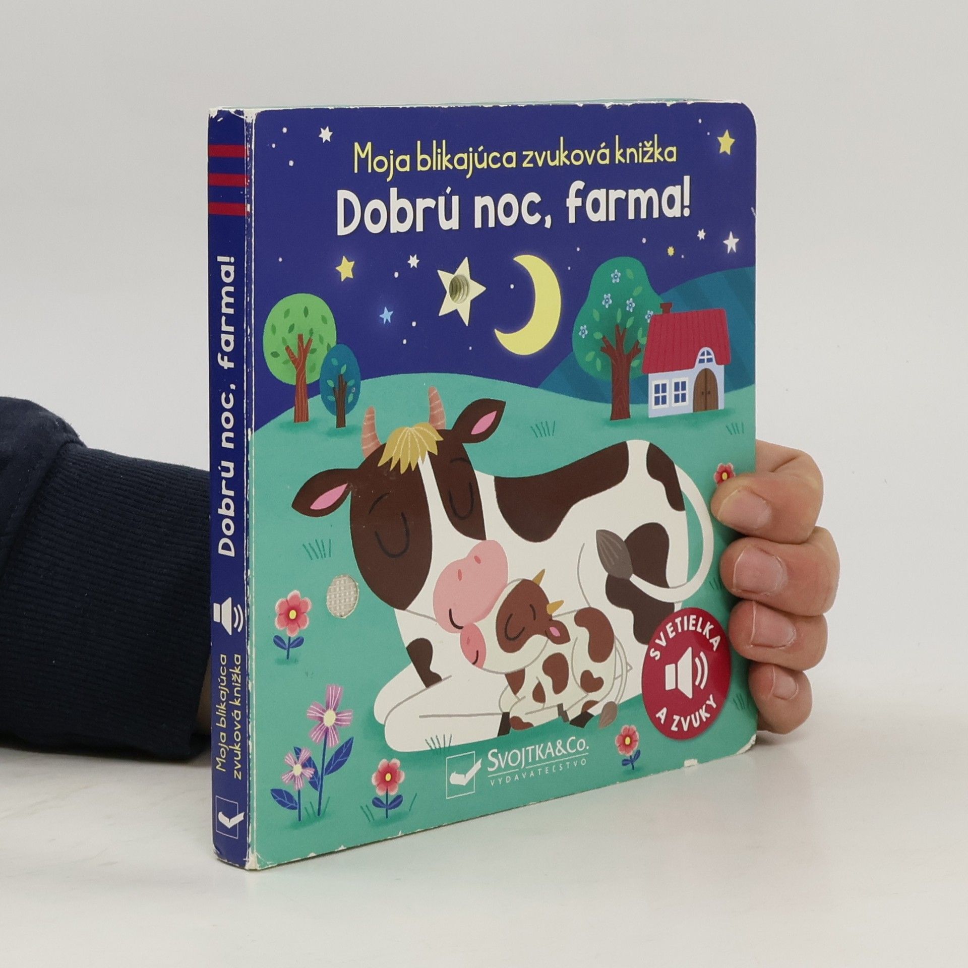 Kolektív autorov Moja blikajúca zvuková knižka Dobrú noc, farma!