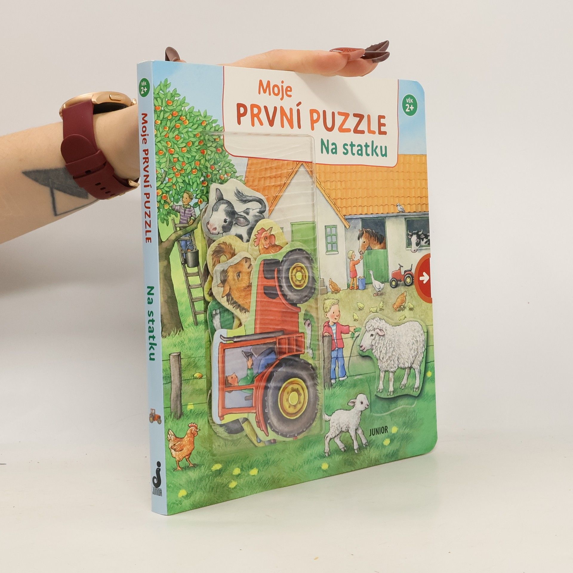 Moje první puzzle Na statku - Hledej, skládej a bav se na statku
