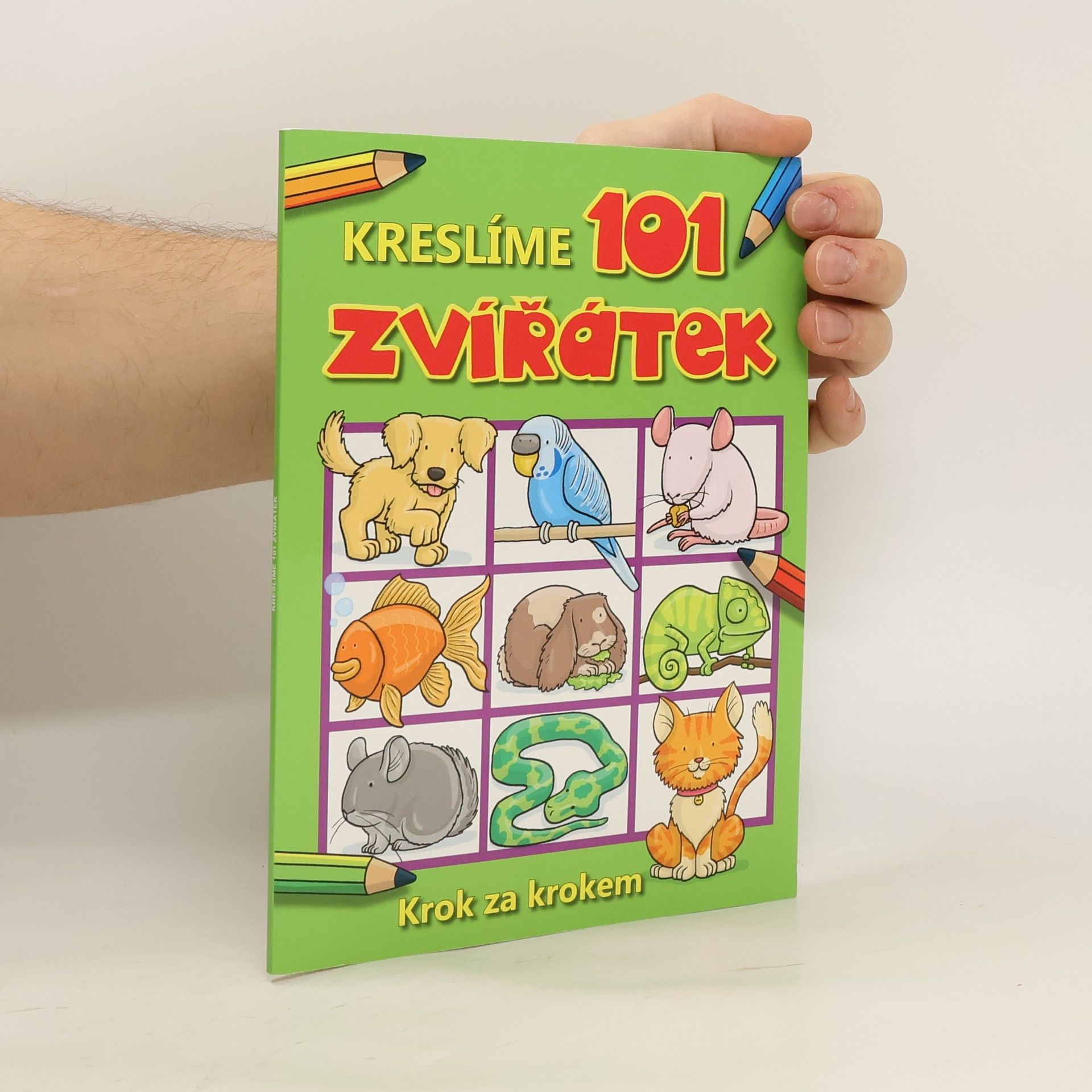 Auteurscollectief Kreslíme 101 zvířátek krok za krokem