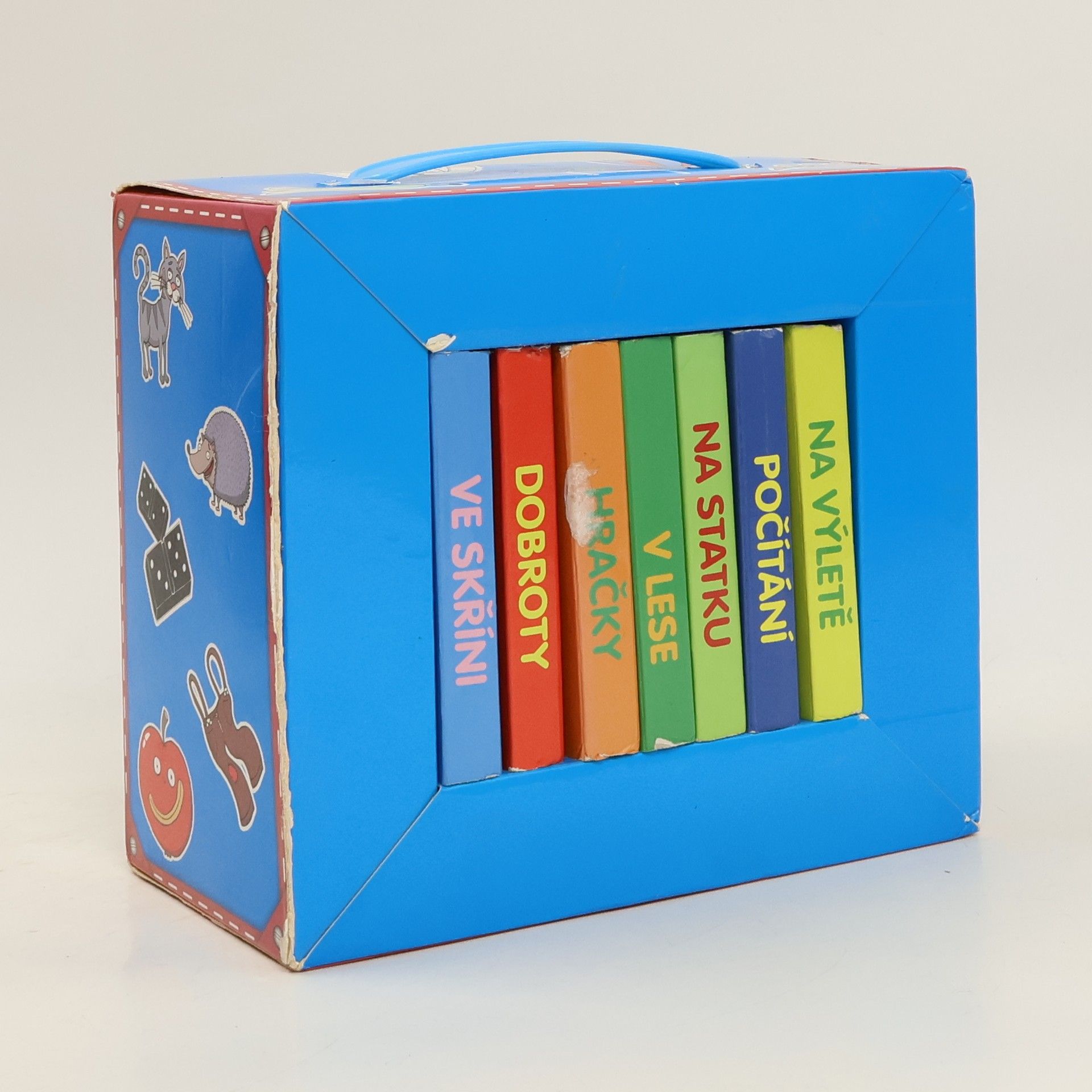 Rebo Obrázkový svět - První slova (miniknížky v kufříku)