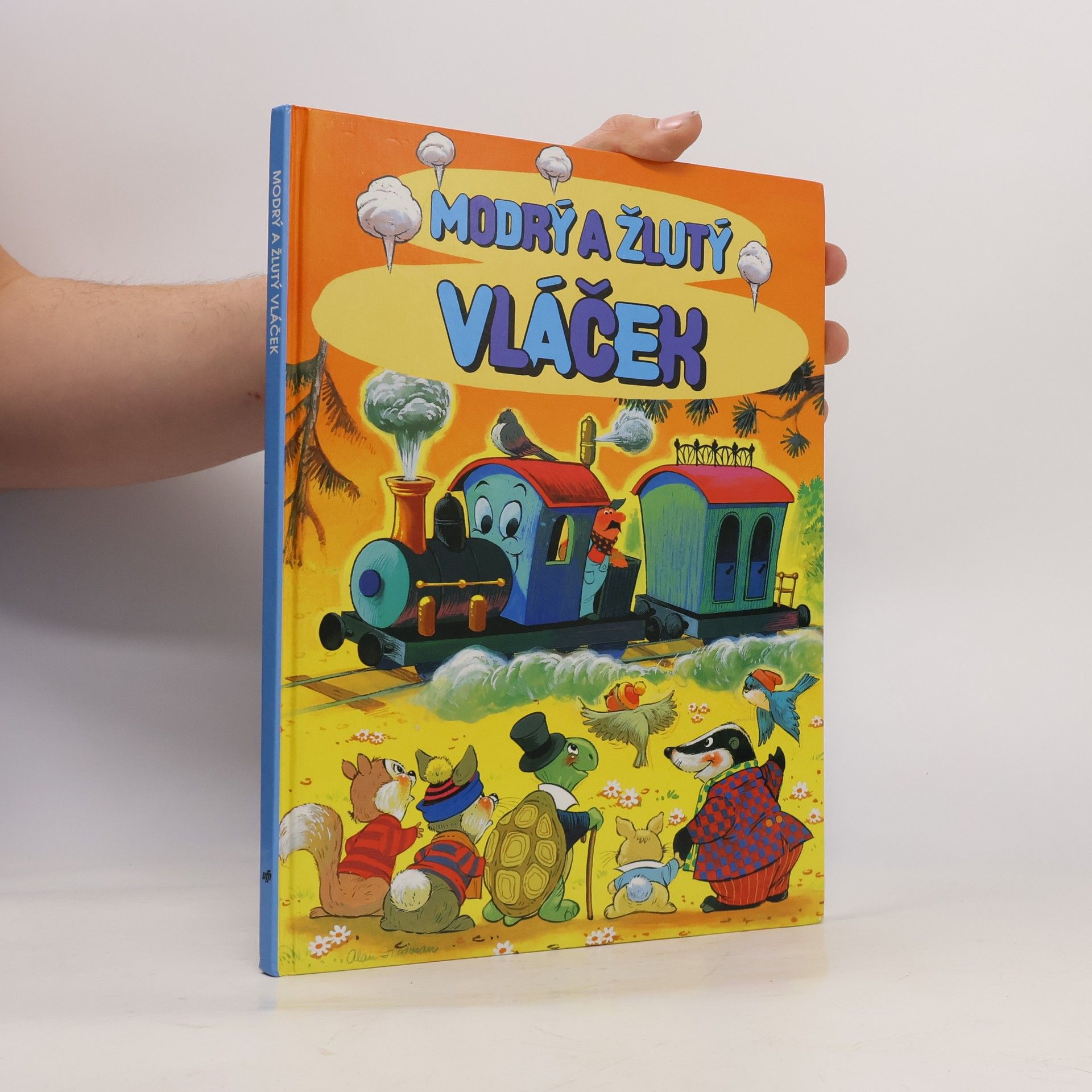 Kolektiv autorů Modrý a žlutý vláček